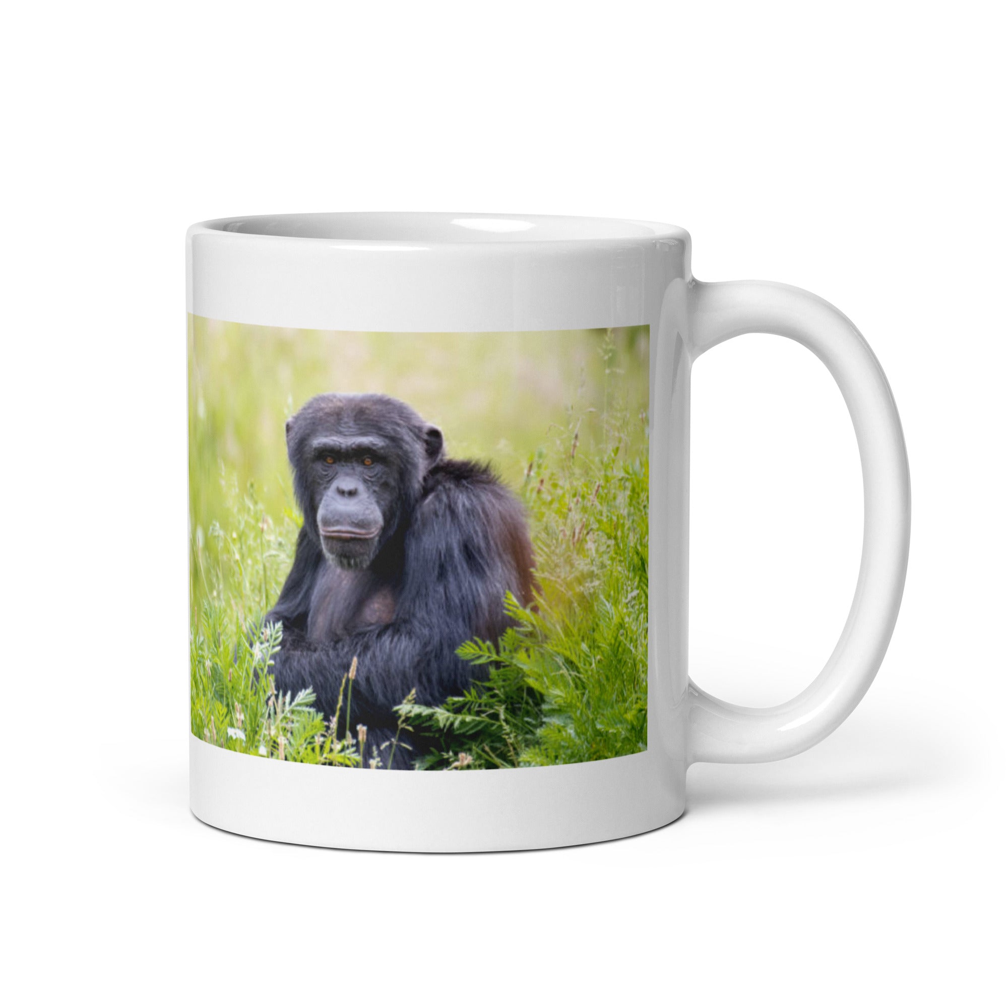 "Bonobo Mug #1: The Peace-Loving Primate (Ceramic)" - 0