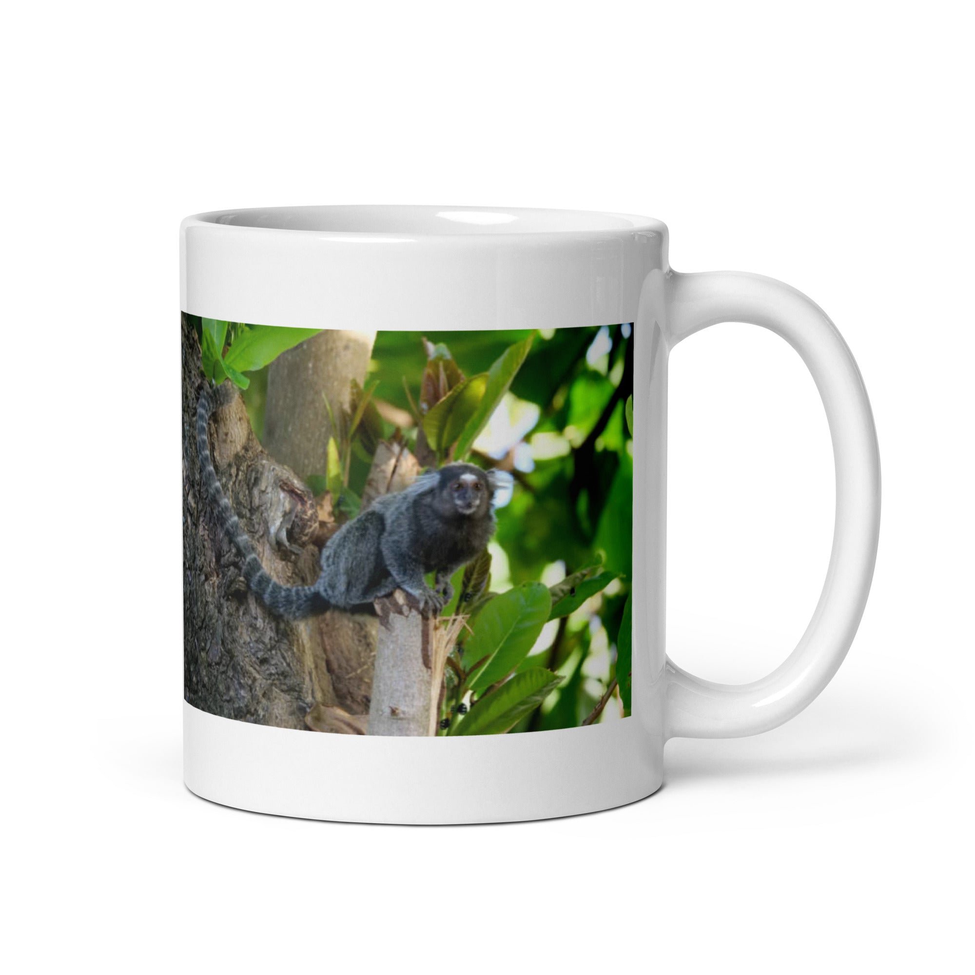 "Marmoset Mug #1: The Tiny Treetop Acrobat (Ceramic)" - 0