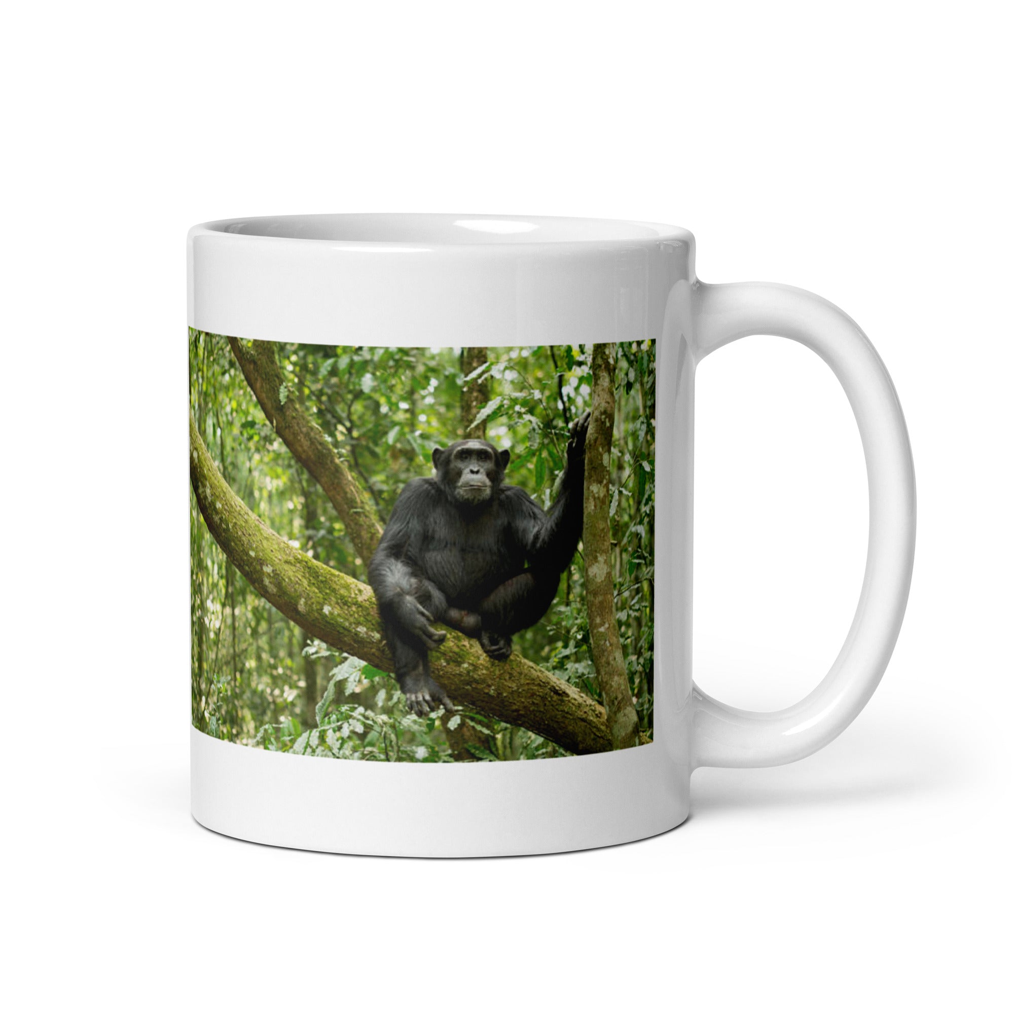 "Monkey Mug #1: The Curious Climber (Ceramic)" - 0