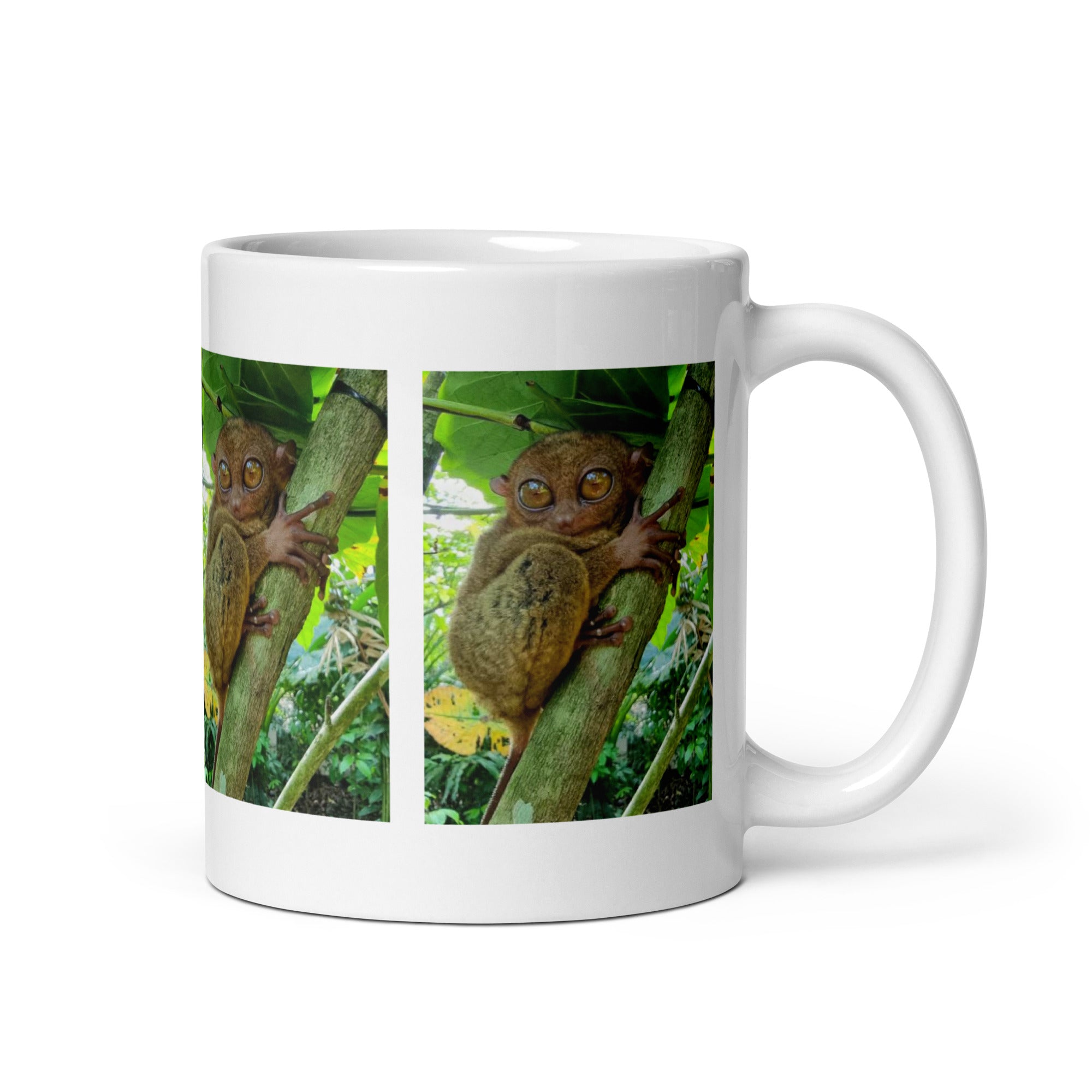 "Tarsier Mug #1: The Big-Eyed Night Gazer (Ceramic)"