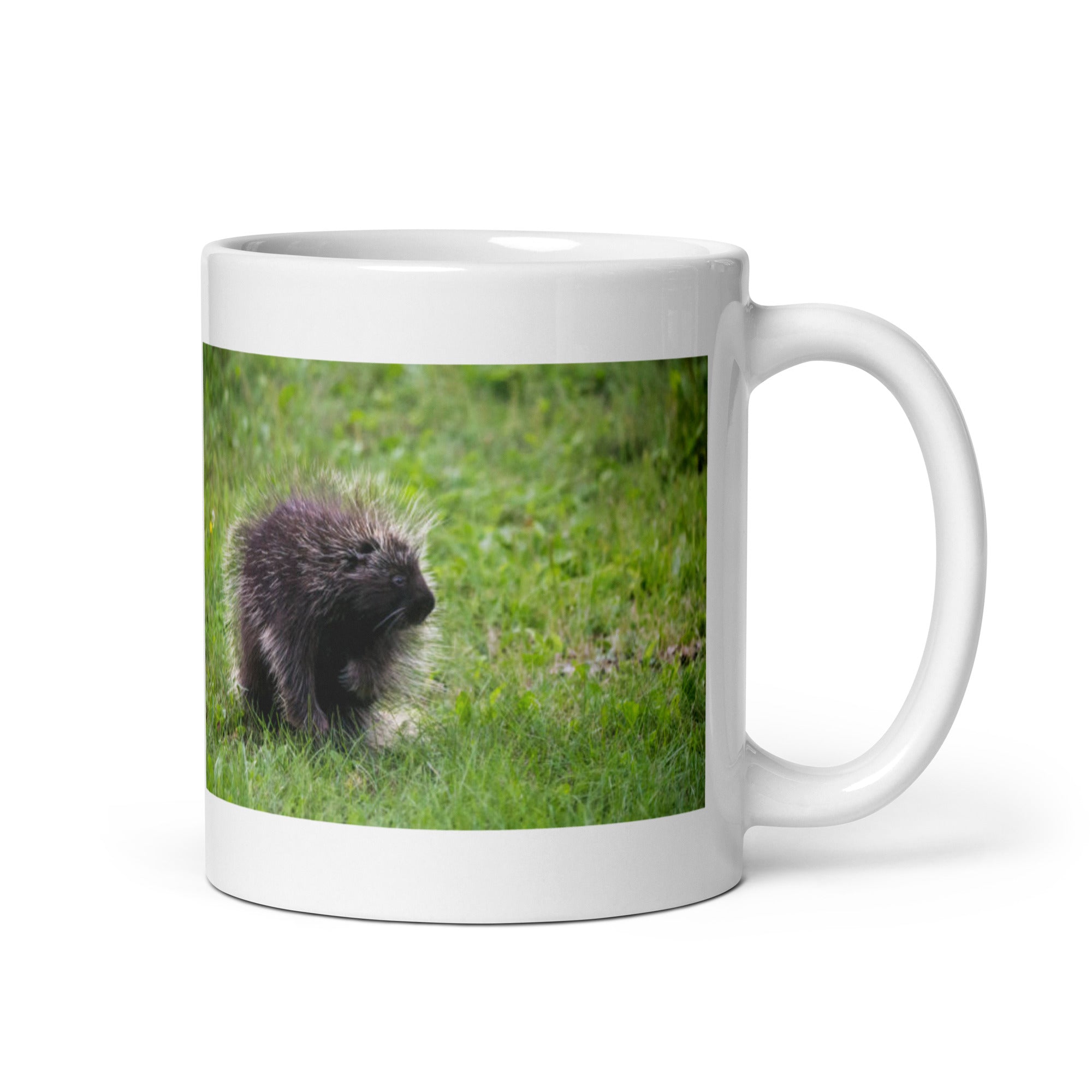 "Porcupine Mug #1: The Prickly Defender (Ceramic)"