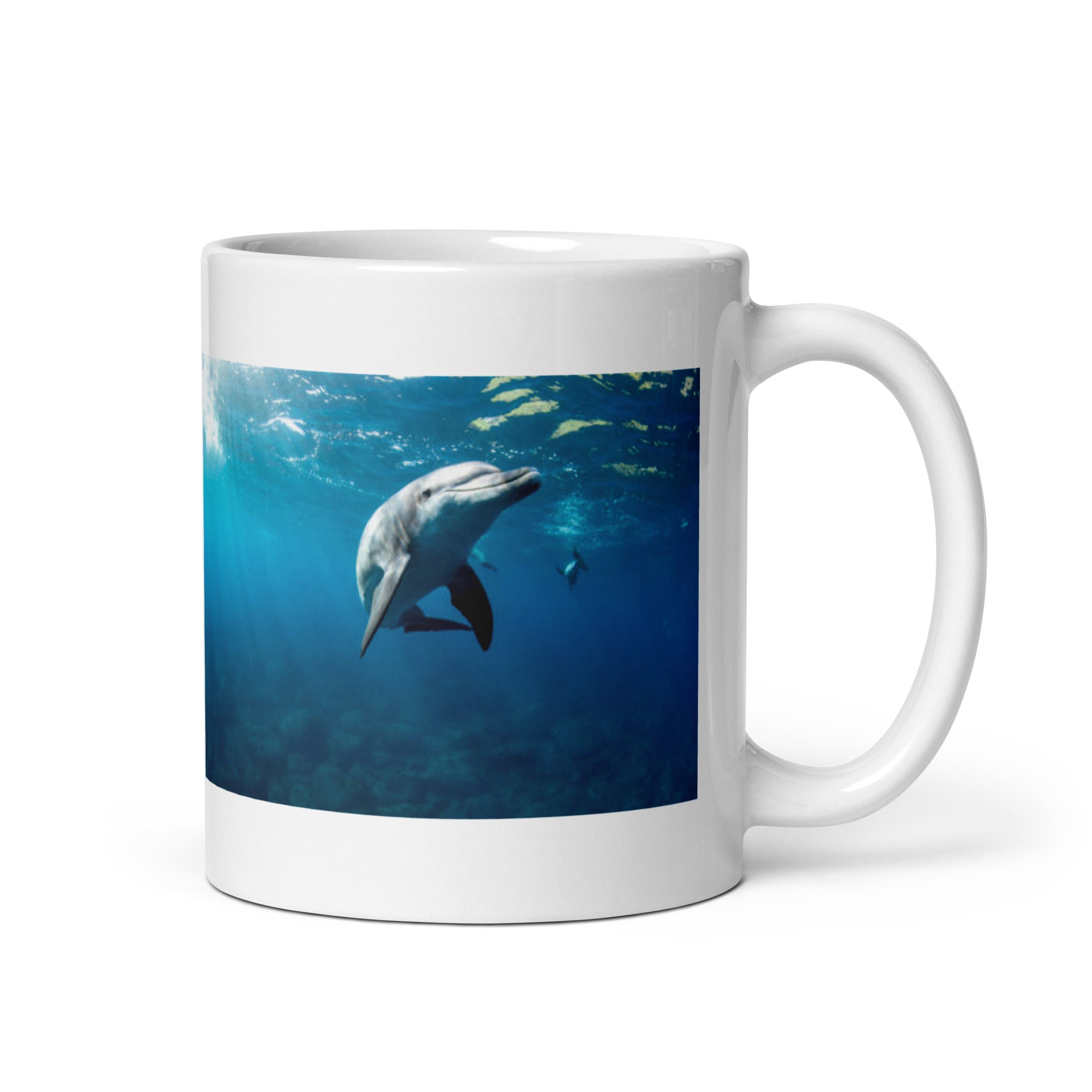 Dolphin Mug #1: The Echolocator (Ceramic)