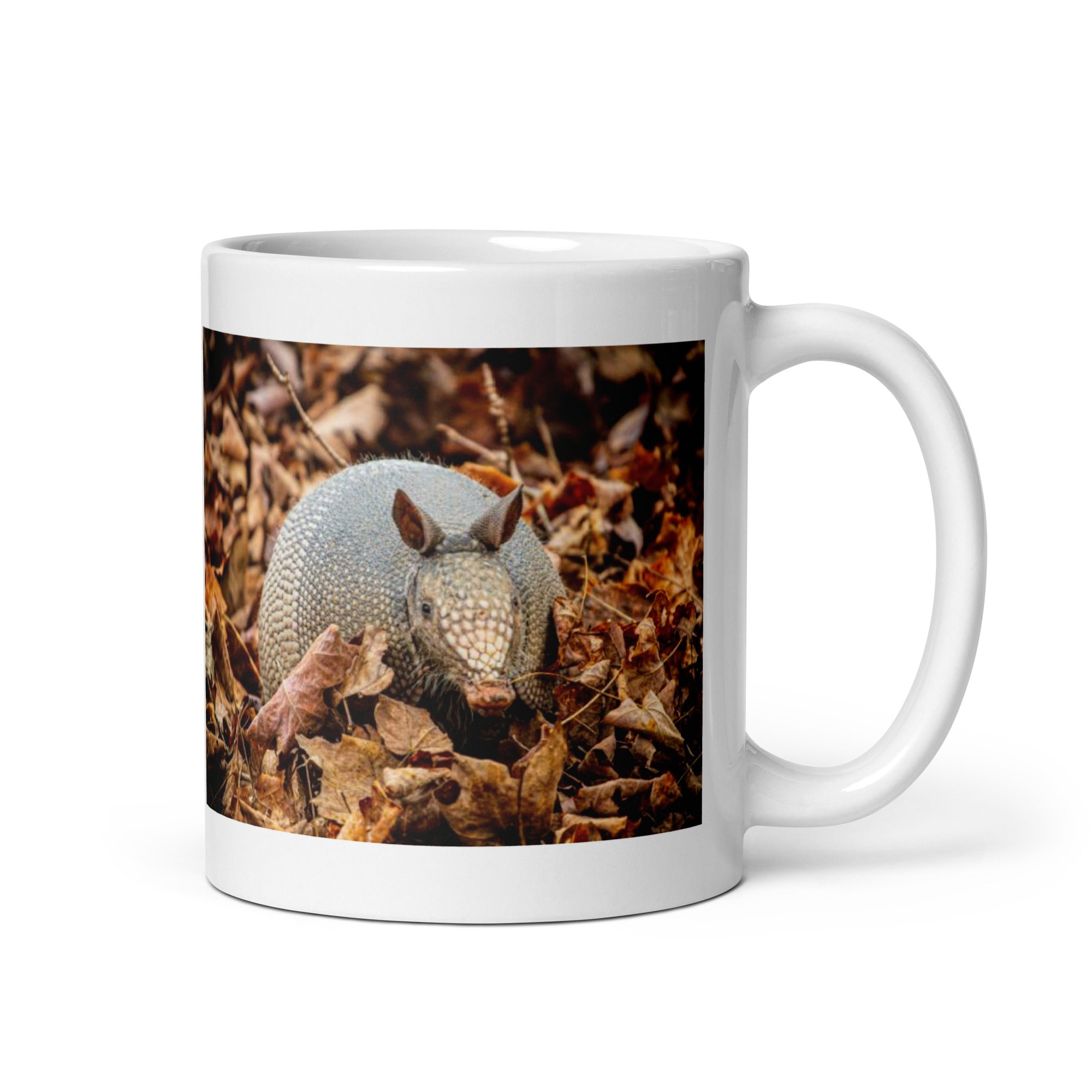 Armadillo Mug #1: The Armored Excavator (Ceramic)