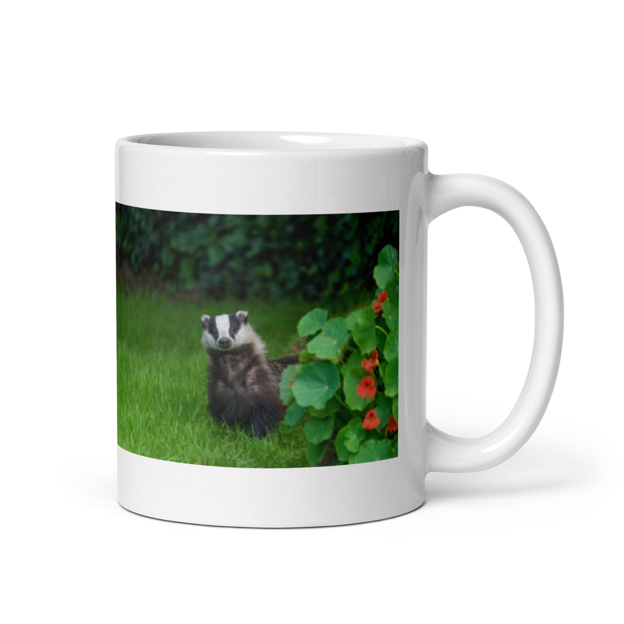 Badger Mug #1: The Fearless Forager (Ceramic) - 0