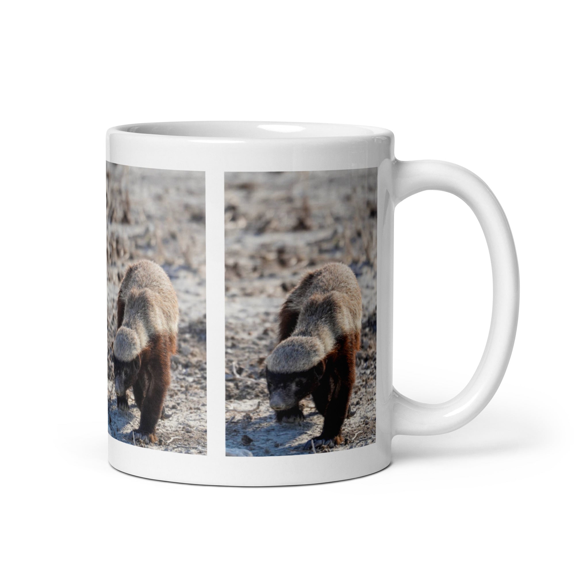 Honey Badger Mug #1: The Fearless Forager (Ceramic)