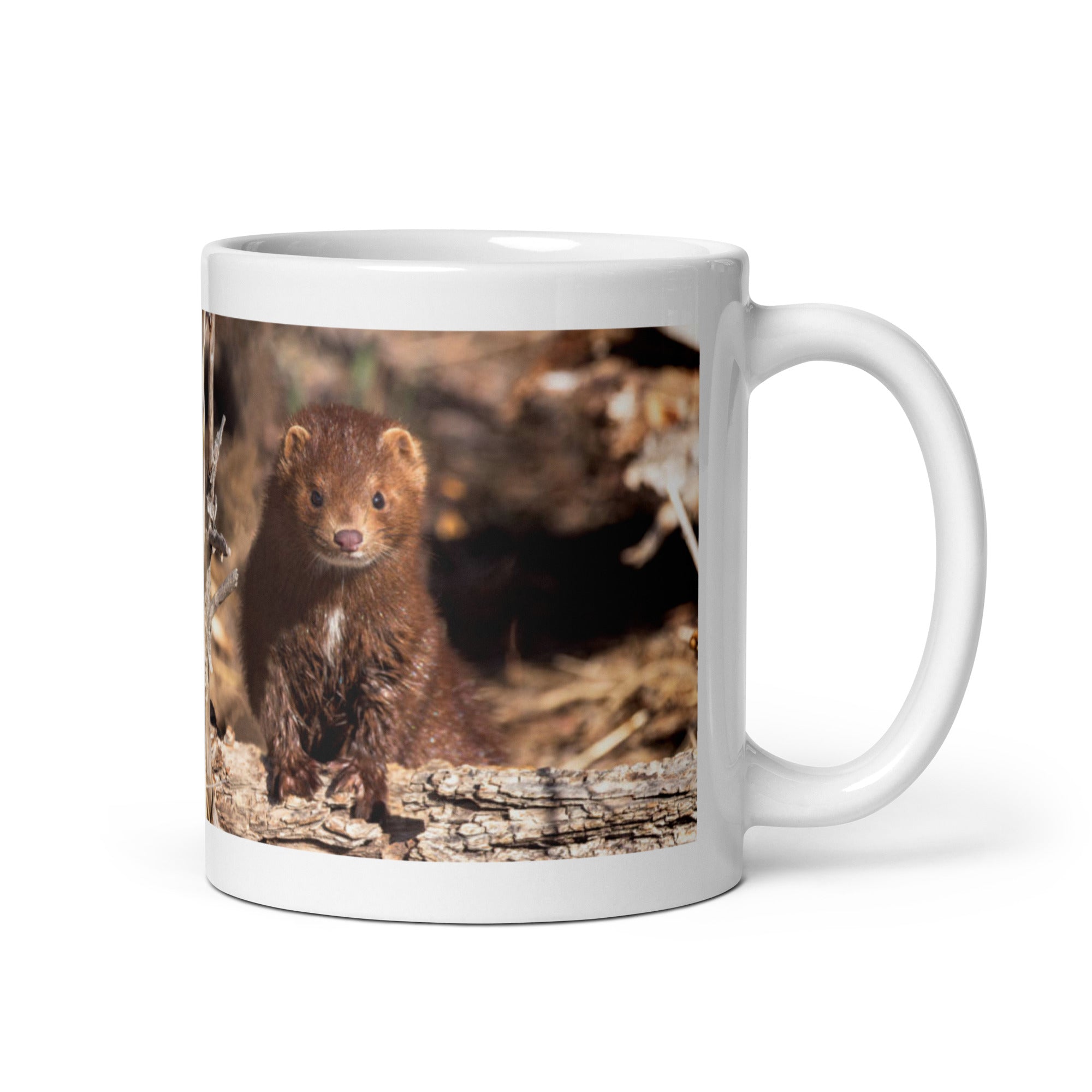 Mink Mug #1: The Semiaquatic Hunter (Ceramic)