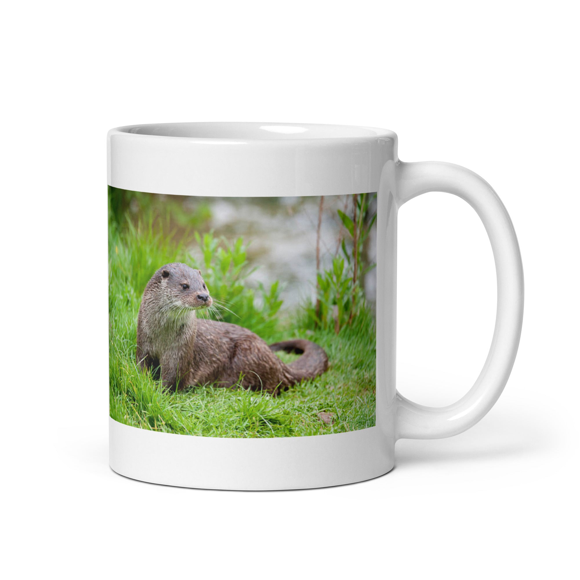 Otter Mug #1: The Playful River Runner (Ceramic)