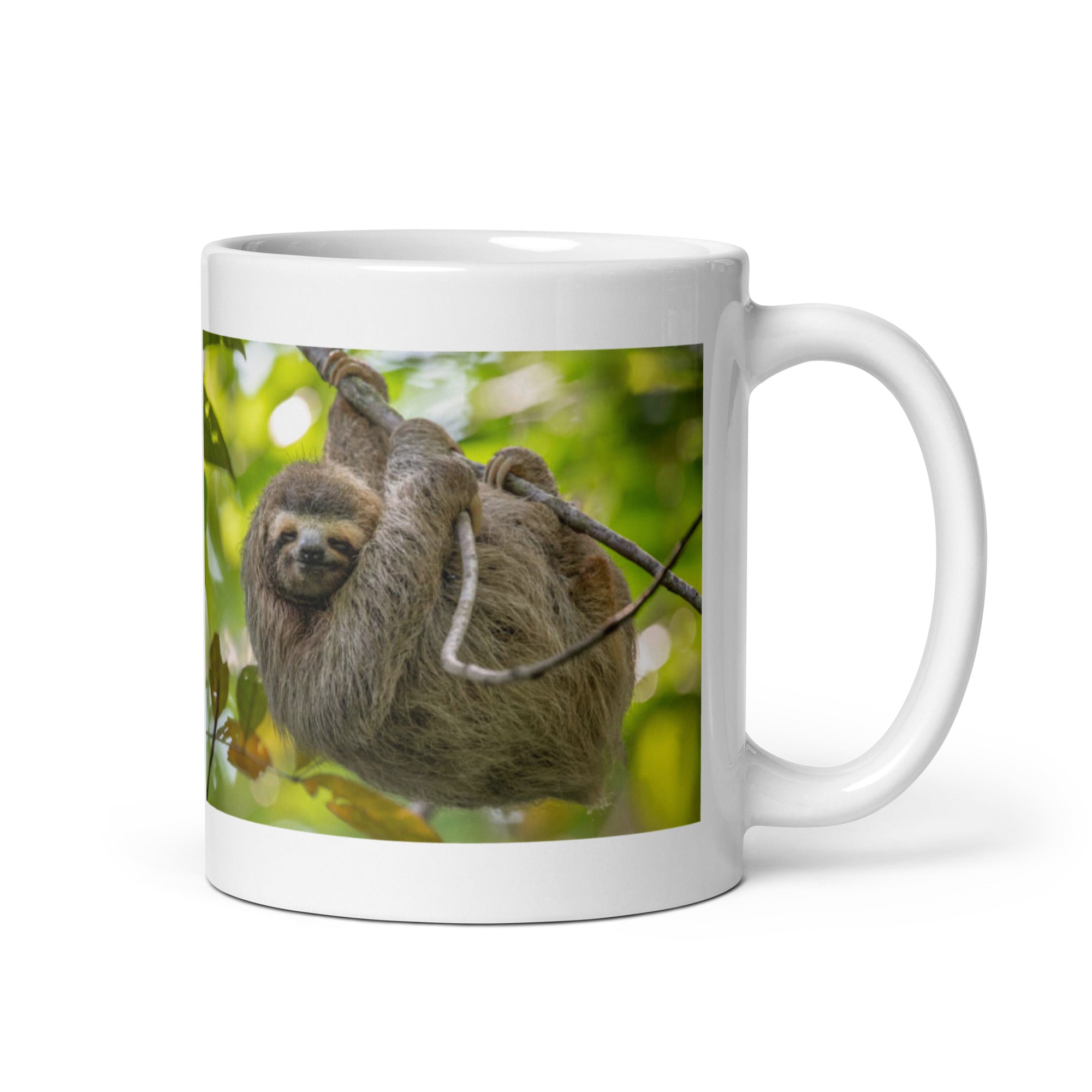 Sloth Mug #1: The Tranquil Tree-Dweller (Ceramic)