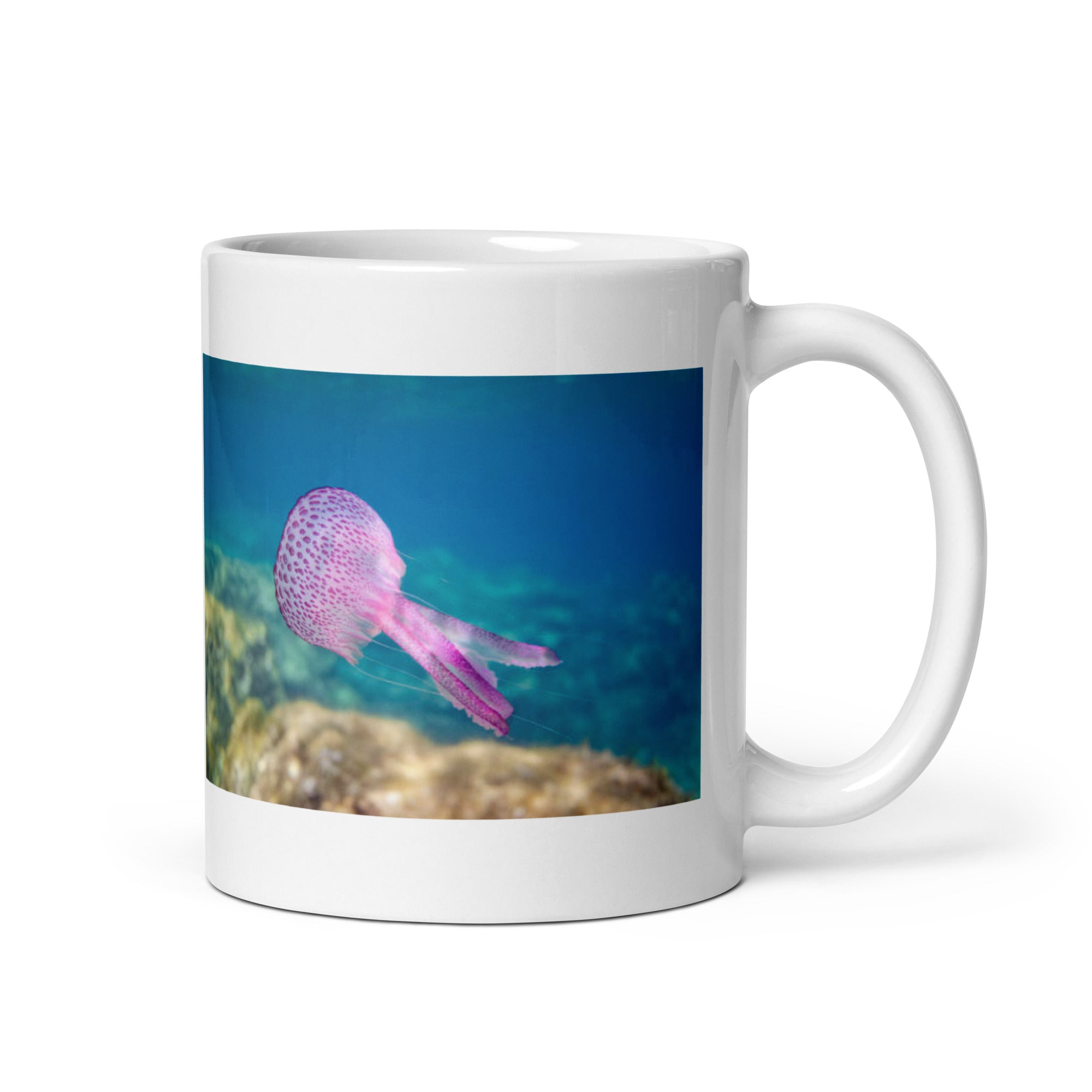 Jellyfish Mug #1: The Pulsating Drifter (Ceramic)