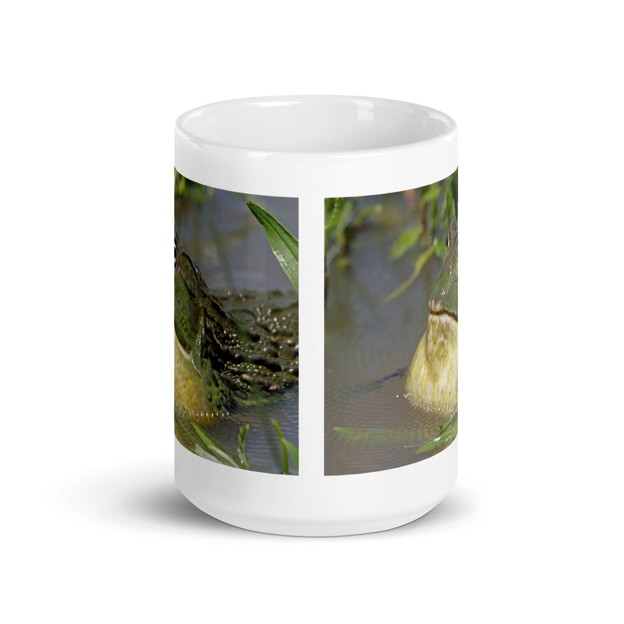 "African Bullfrog Mug #1: The Mighty Croaker (Ceramic)"