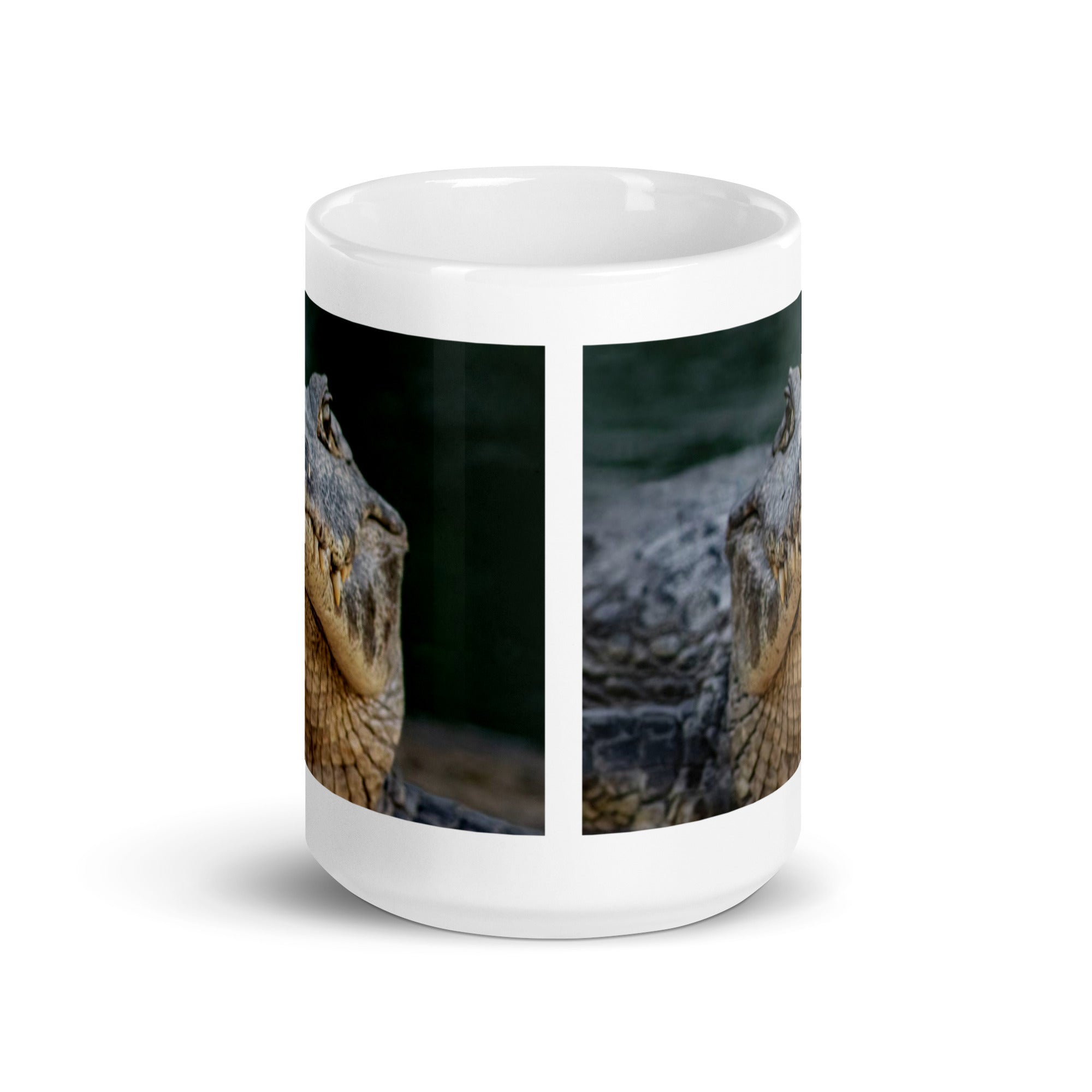 "Alligator Mug#1: Power and Grace of the Swamp (Ceramic)"