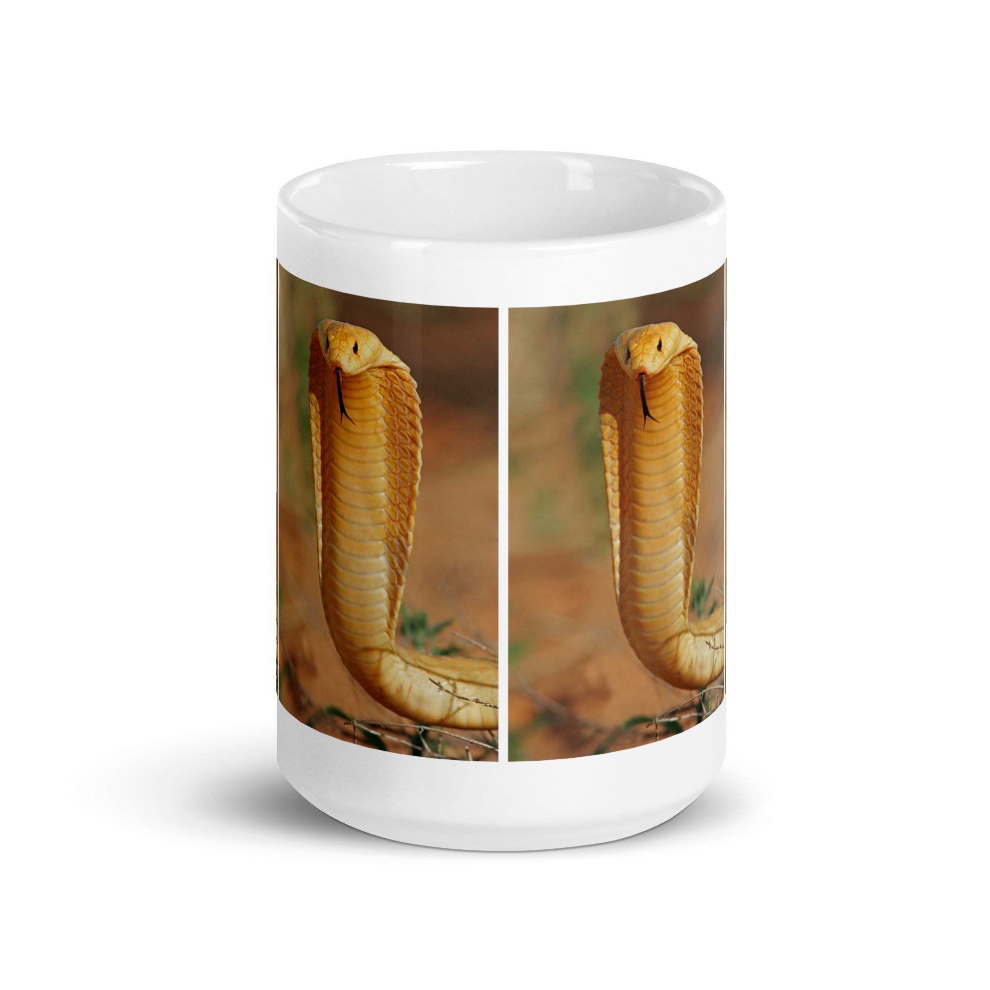 "Cape Cobra Mug #1: Majesty and Power of the Desert  (Ceramic)"