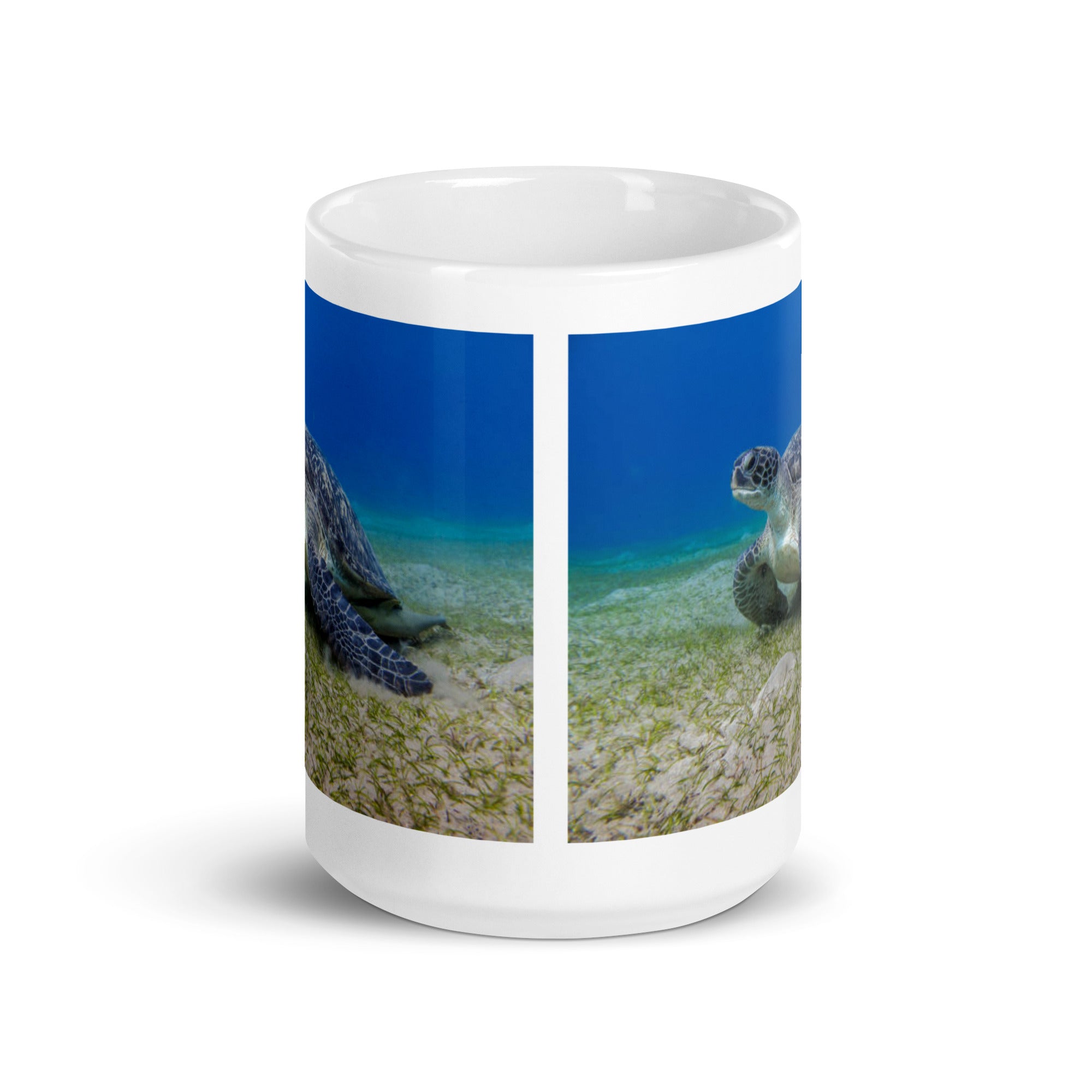 "Leatherback Turtle Mug #1: Grace and Resilience of the Ocean (Ceramic)"