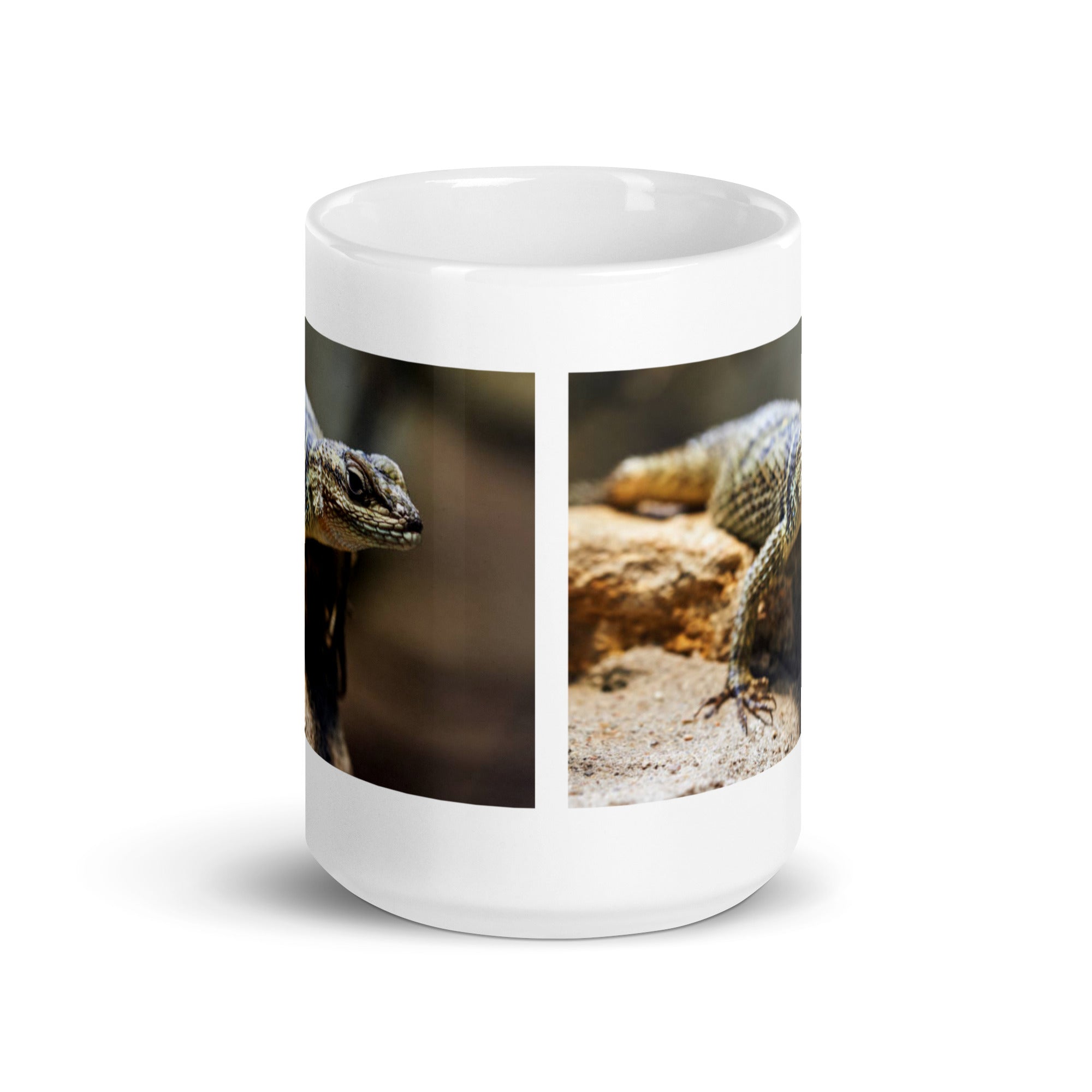 "Lizard Mug #1: Agility and Charm of the Reptile World  (Ceramic)"