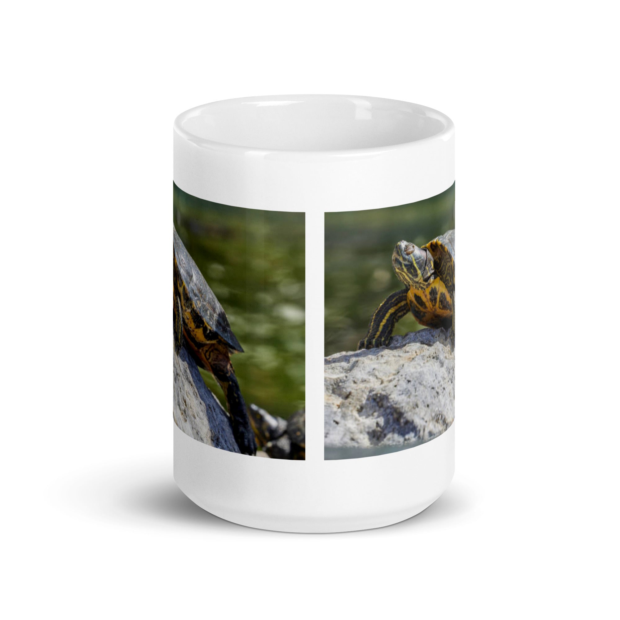 "Turtle  Mug #1: Serenity and Grace of the Ocean (Ceramic)"