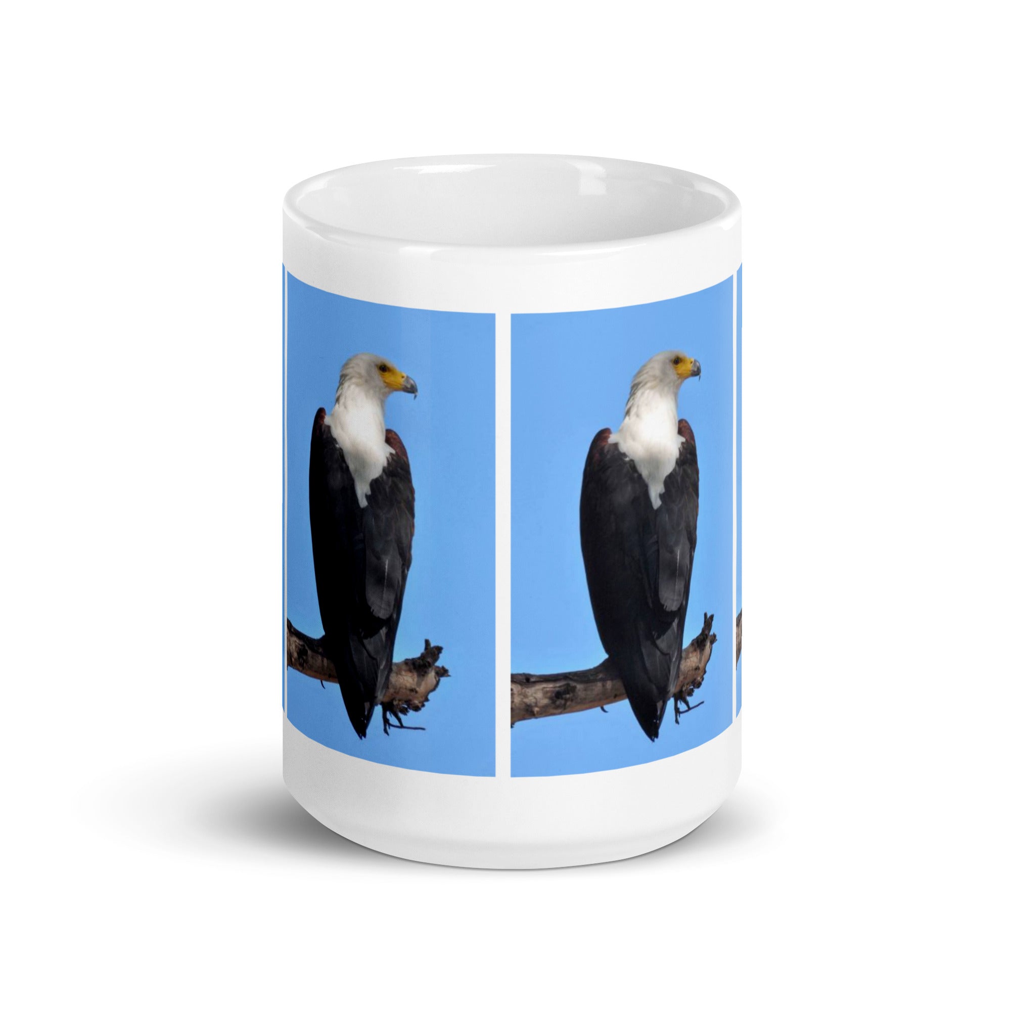 "African Fish Eagle Mug #1: The Piercing Call (Ceramic)"