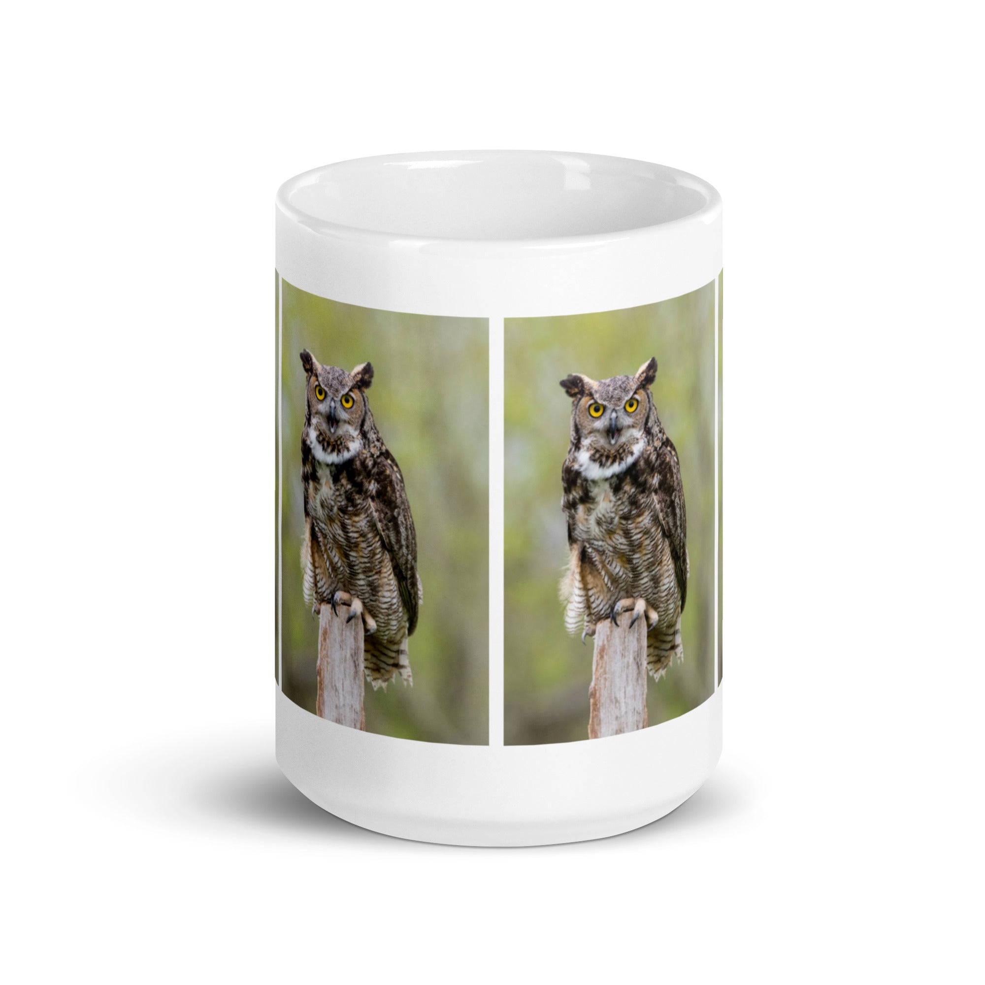 "Owl Mug #1: The Wise Watcher (Ceramic)"