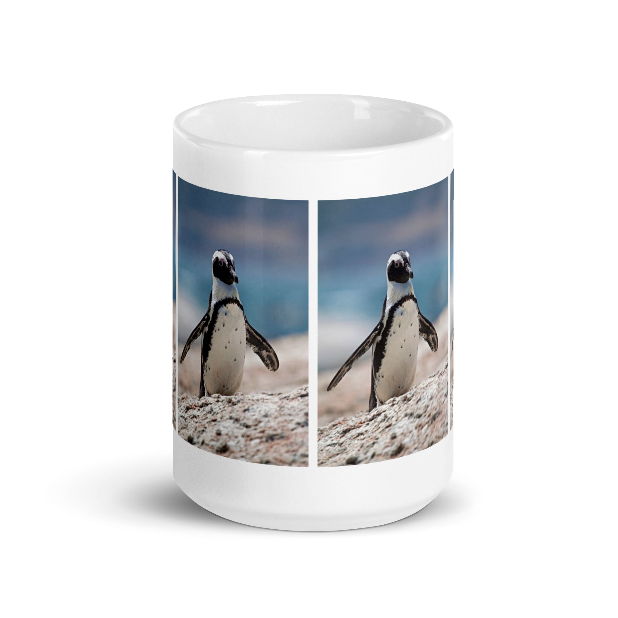 "African Penguin Mug #1: The Waddling Wonder (Ceramic)"