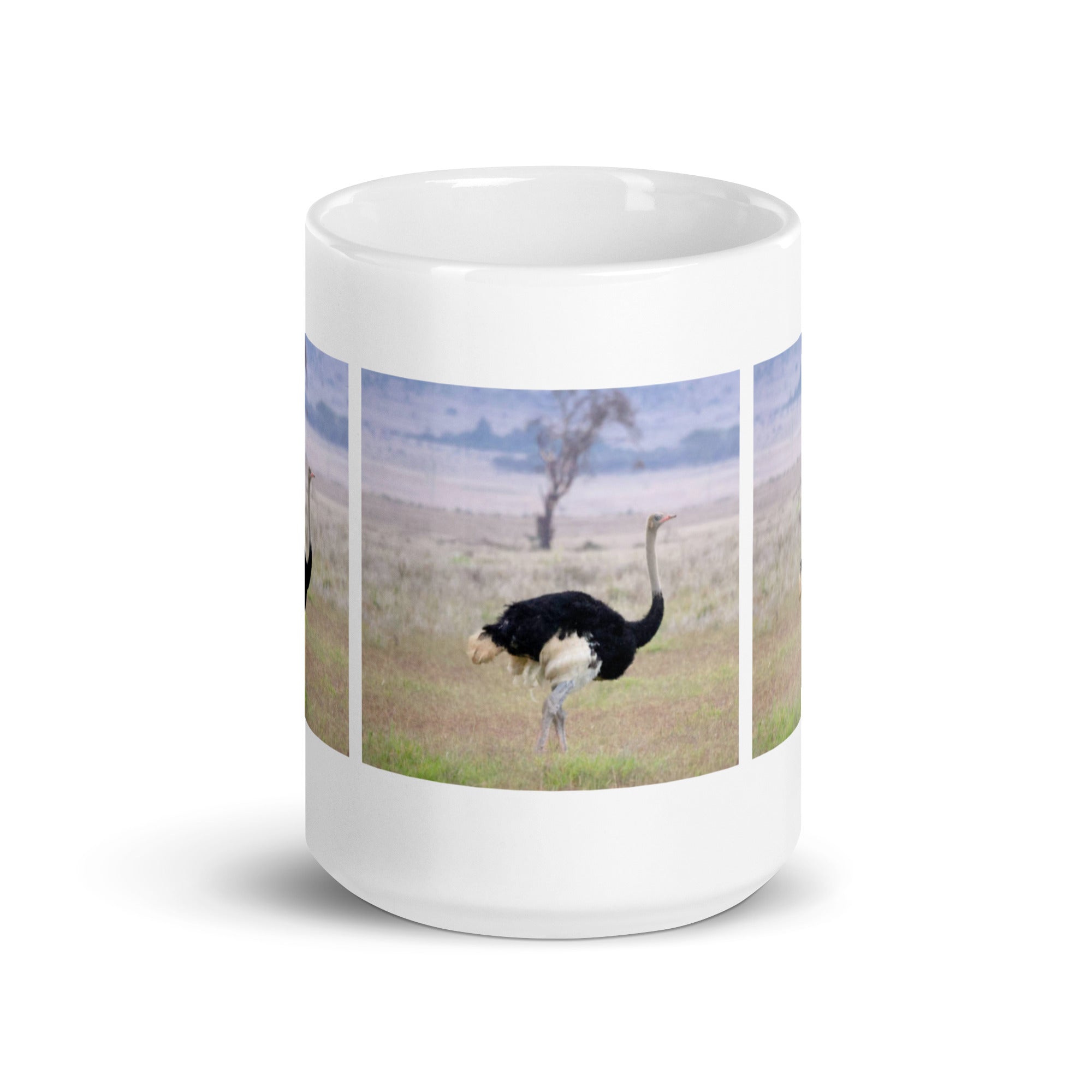 "Ostrich Mug #1: The Speedy Strider (Ceramic)"