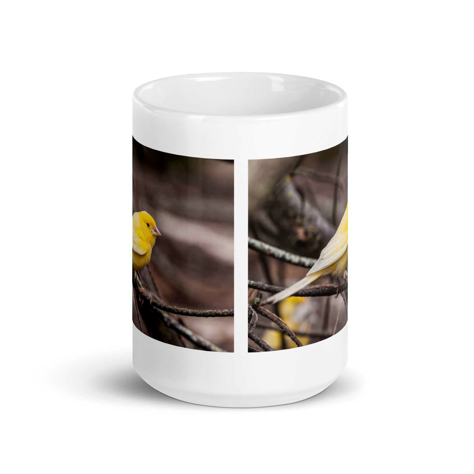 "Canary Mug #1: The Golden Songbird (Ceramic)"