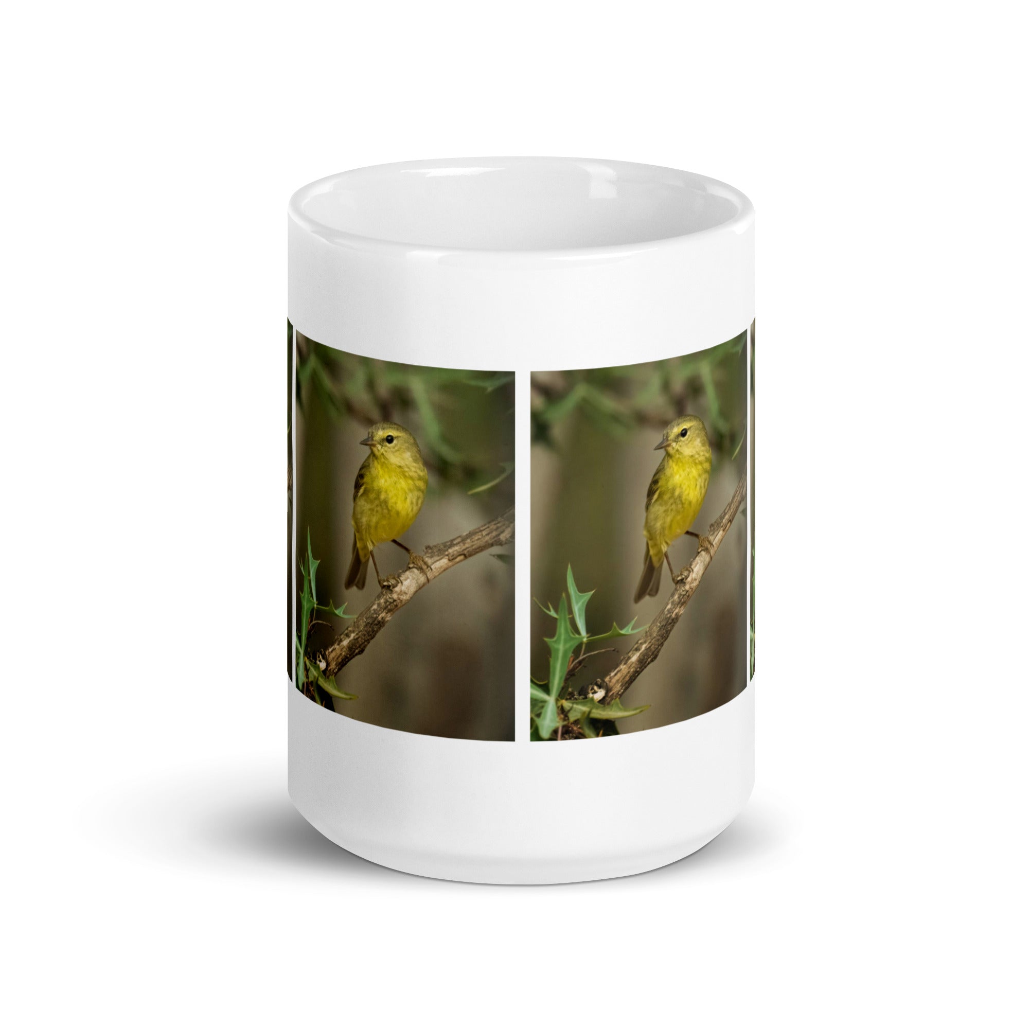 "Warbler Mug #1: The Tiny Treble Singer (Ceramic)"