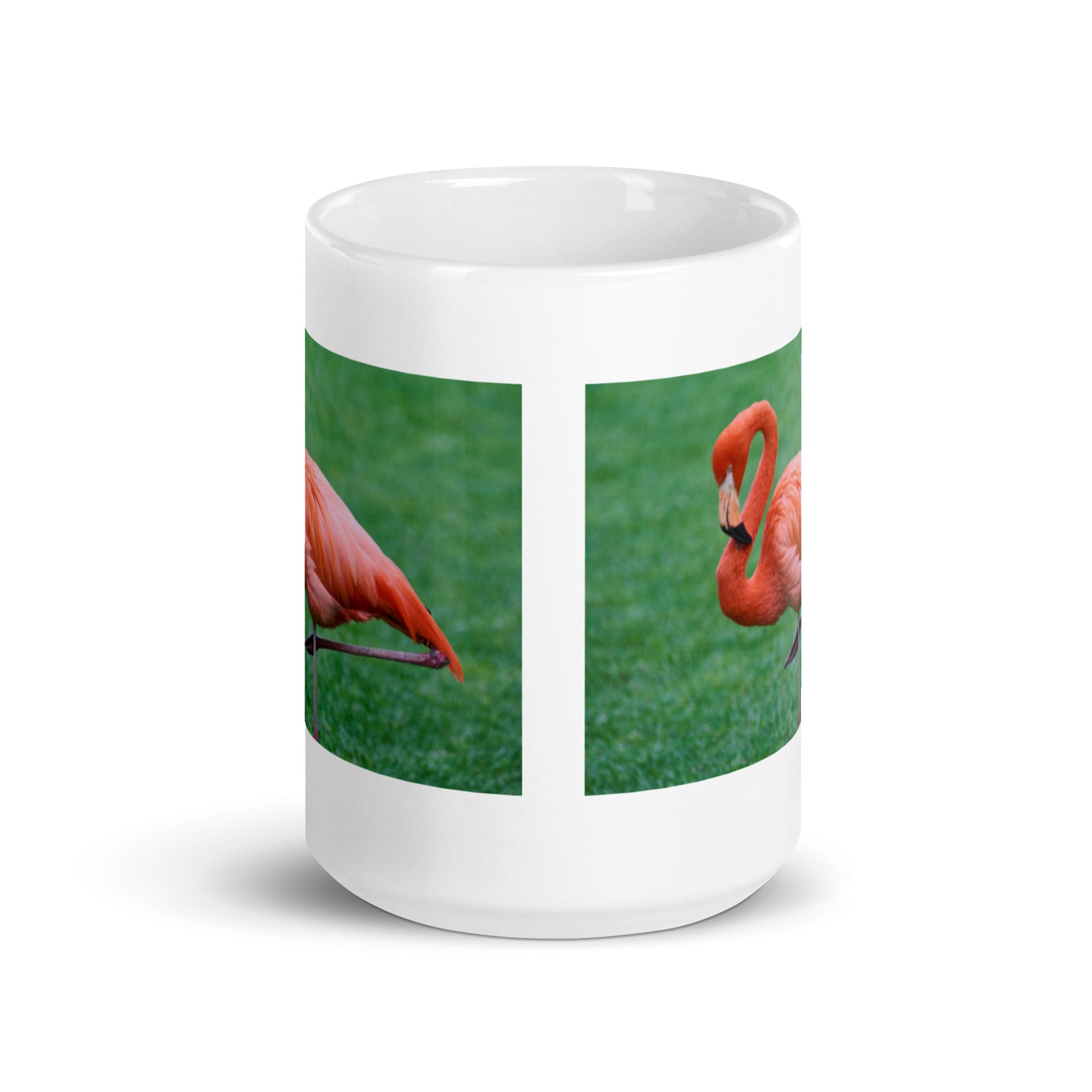 "Flamingo Mug #1: The Pink Parade (Ceramic)"