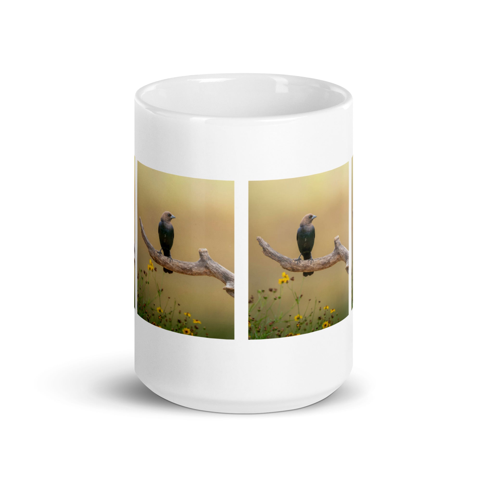 "Cowbird Mug #1: The Avian Nomad (Ceramic)"