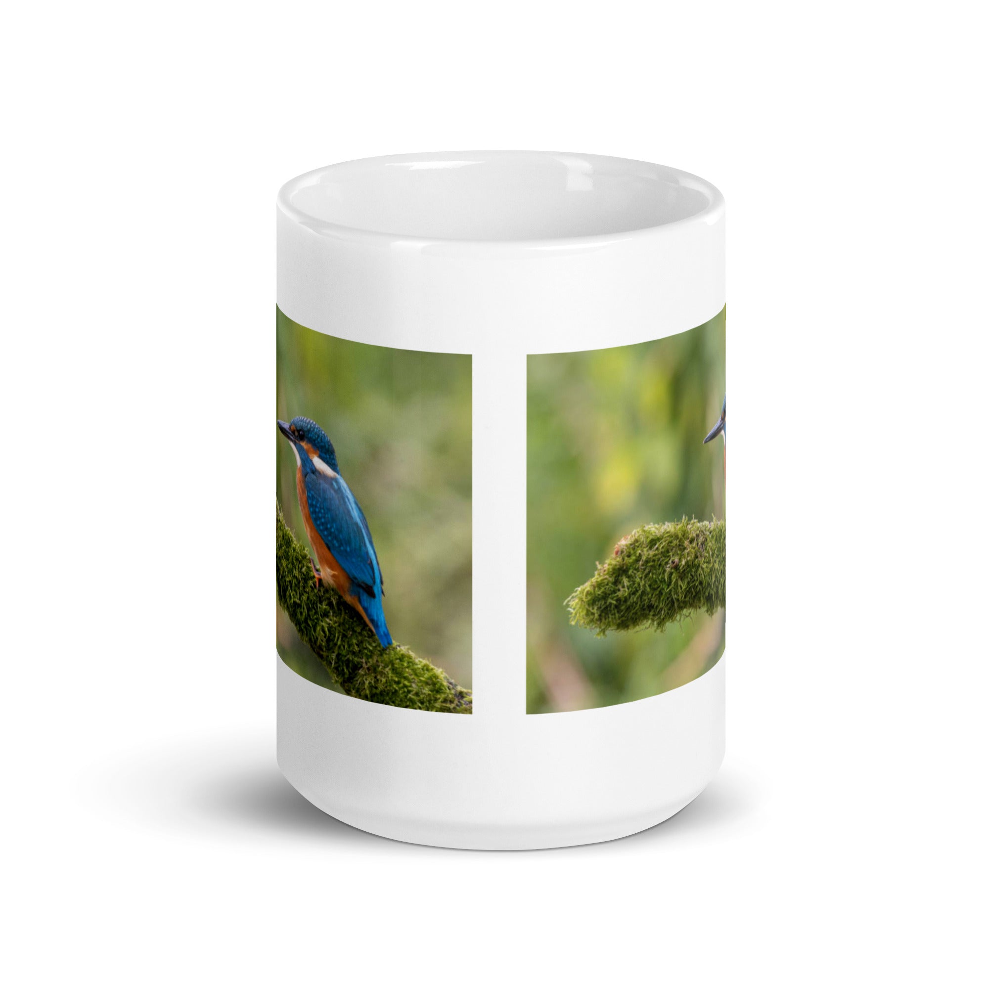 "Kingfisher Mug #1: The Jewel of the Riverbank (Ceramic)"