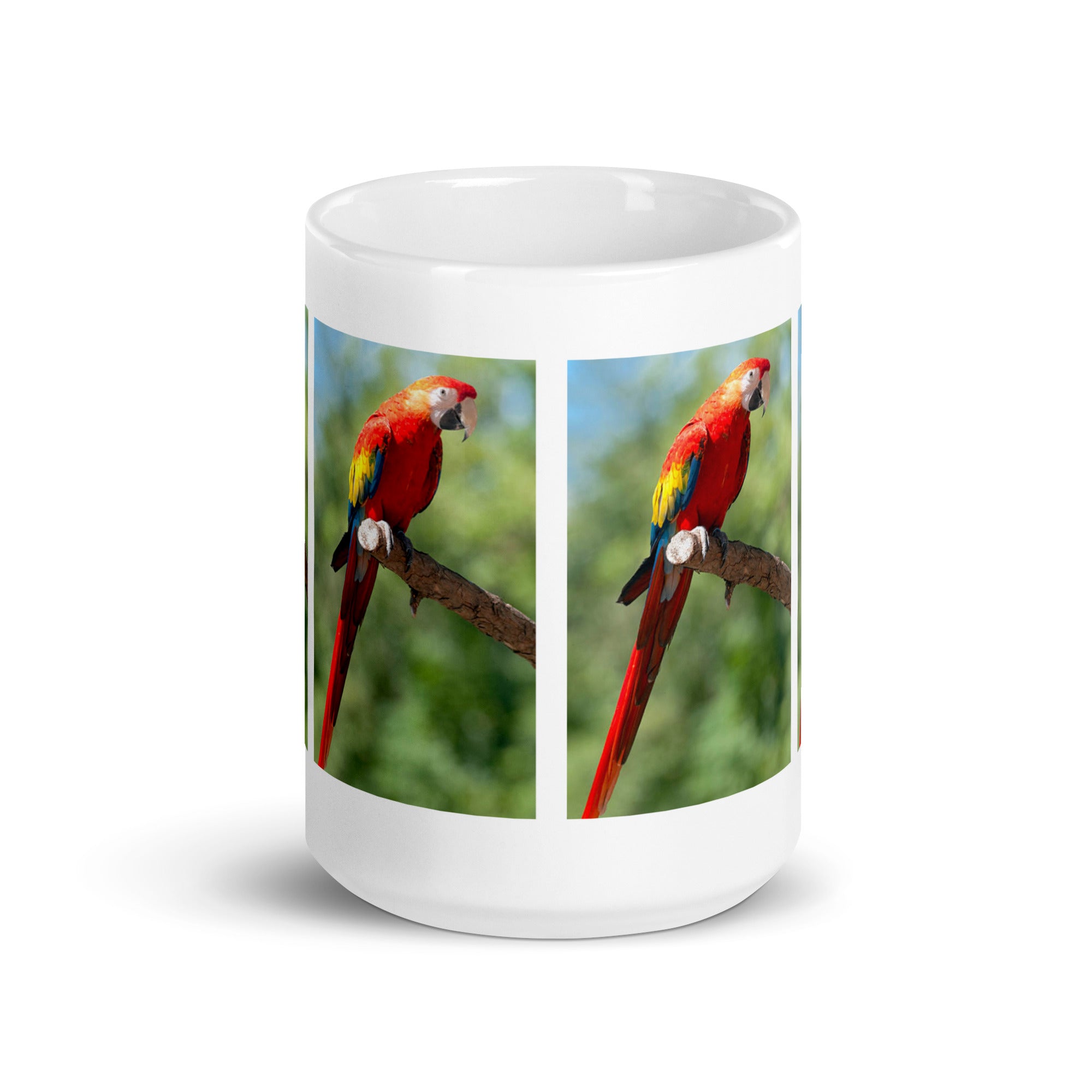 "Parrot Family Mug #1: The Chatterbox Clan (Ceramic)"