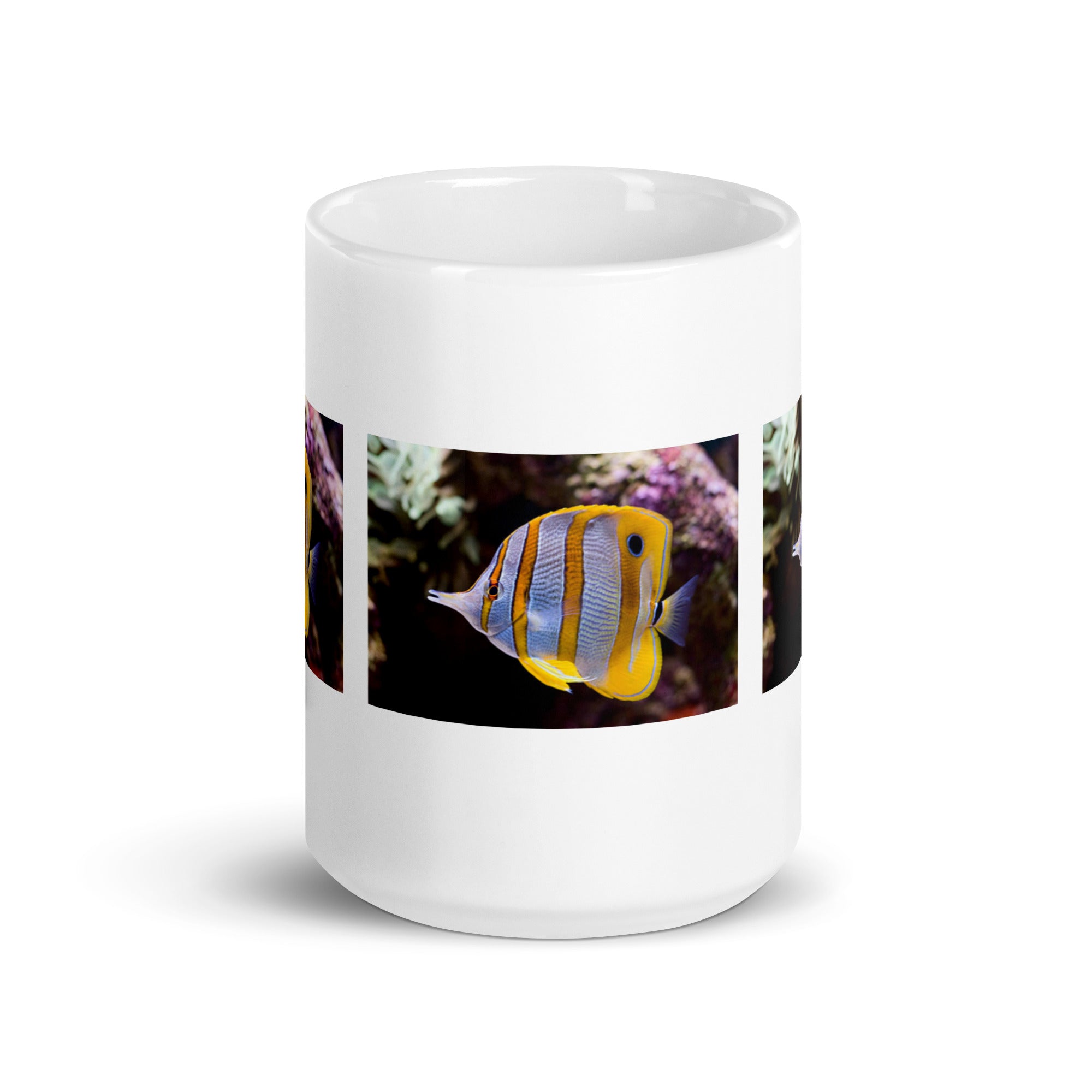 "Butterfly Fish Mug #1: The Coral Reef Gem (Ceramic)"