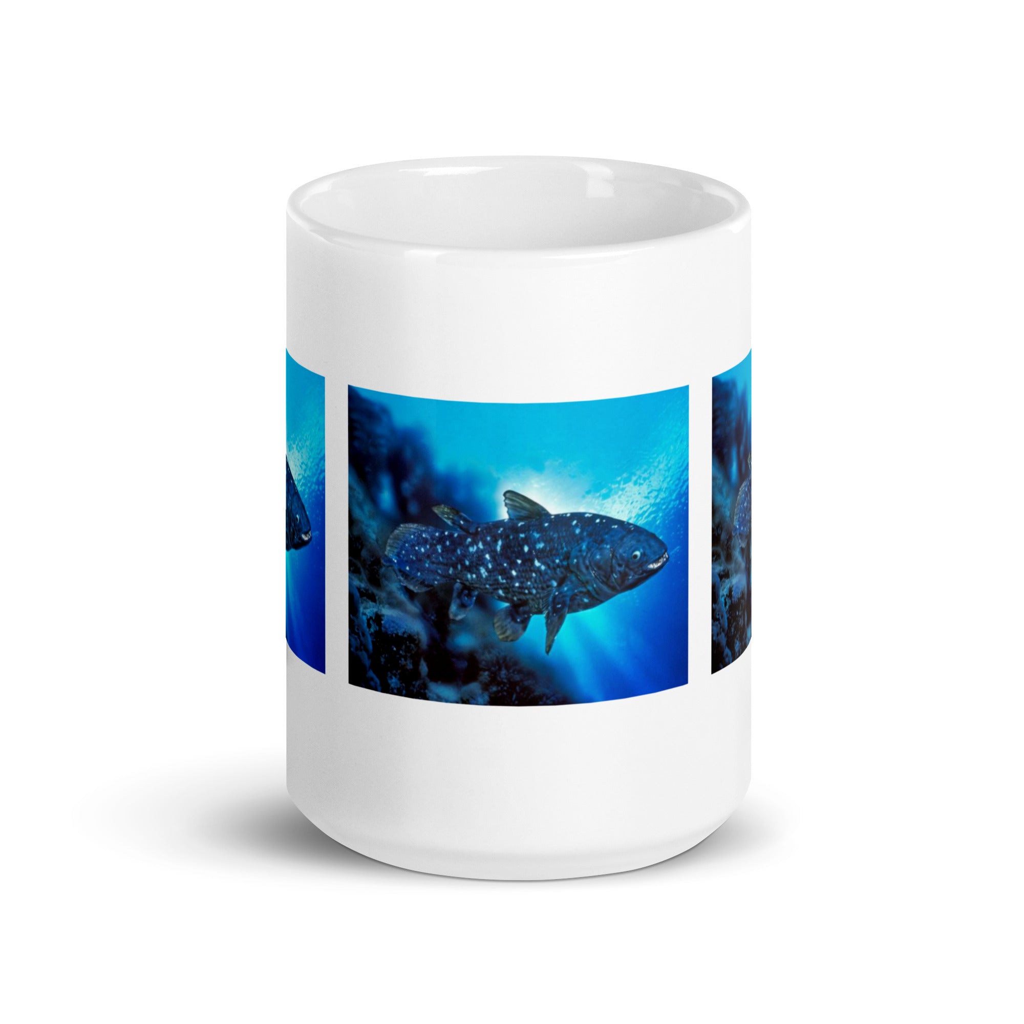 "Coelacanth Mug #1: The Living Fossil (Ceramic)"