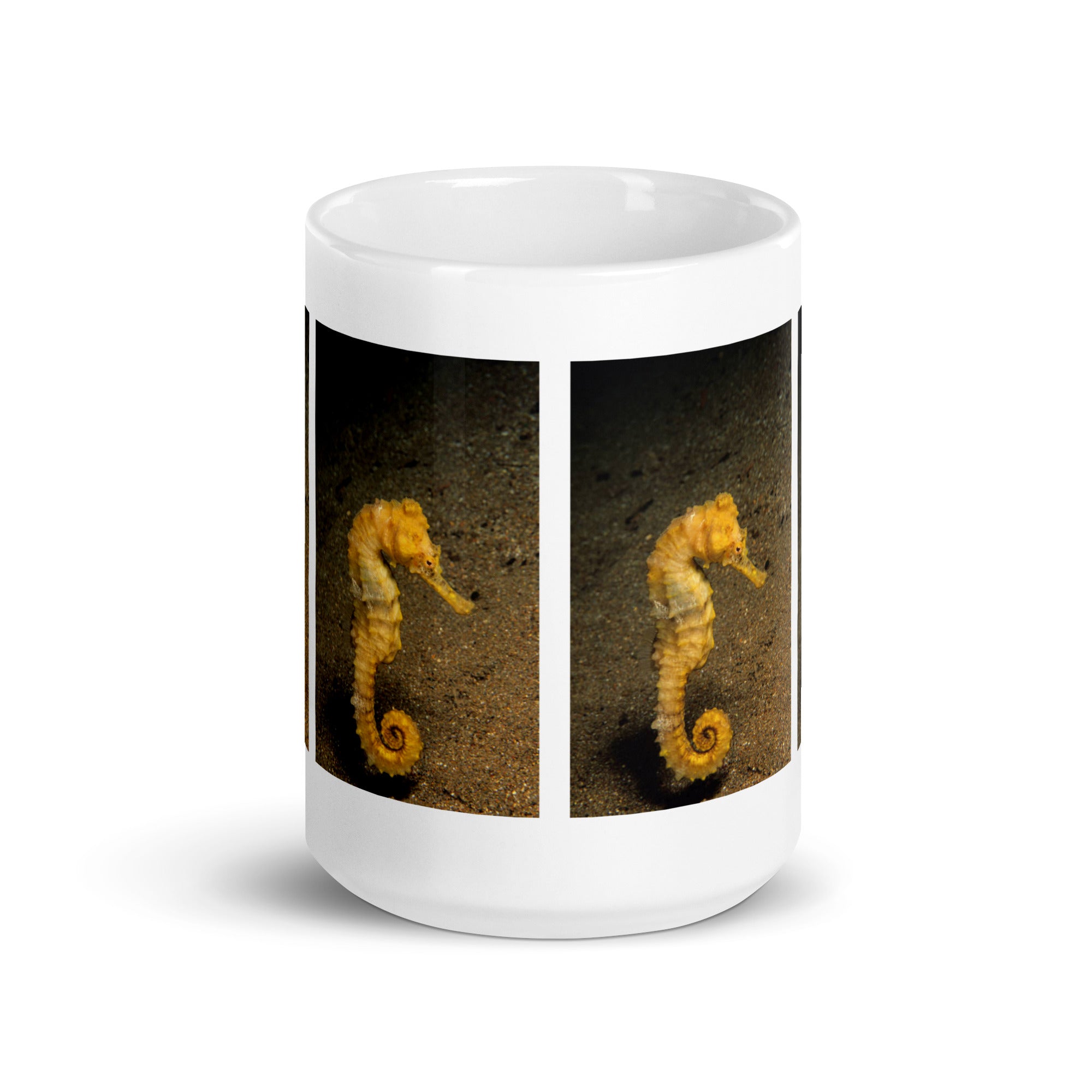 "Seahorse Mug #1: The Upright Swimmer (Ceramic)"