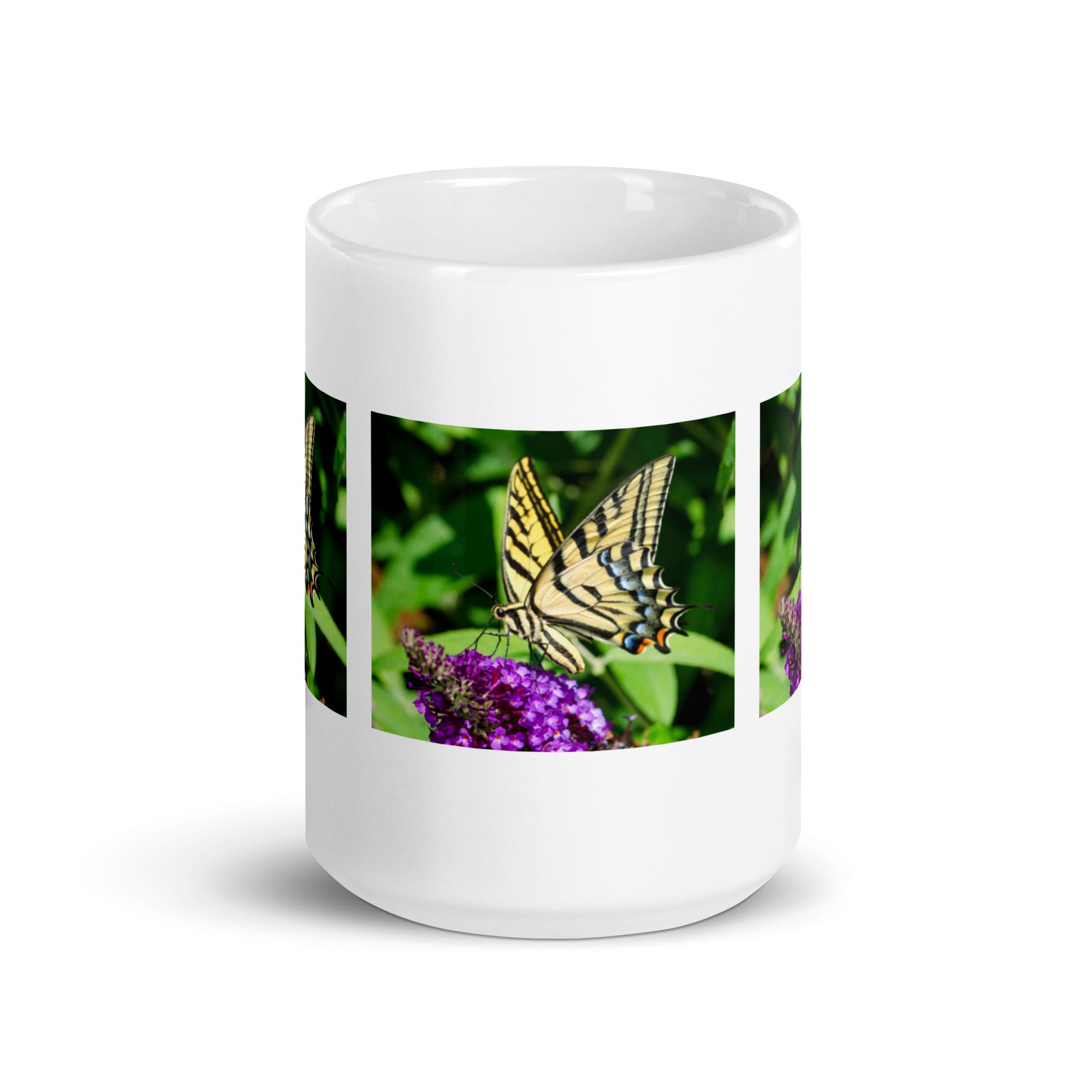 "Butterfly & Moth Mug #1: The Winged Metamorphosis (Ceramic)"