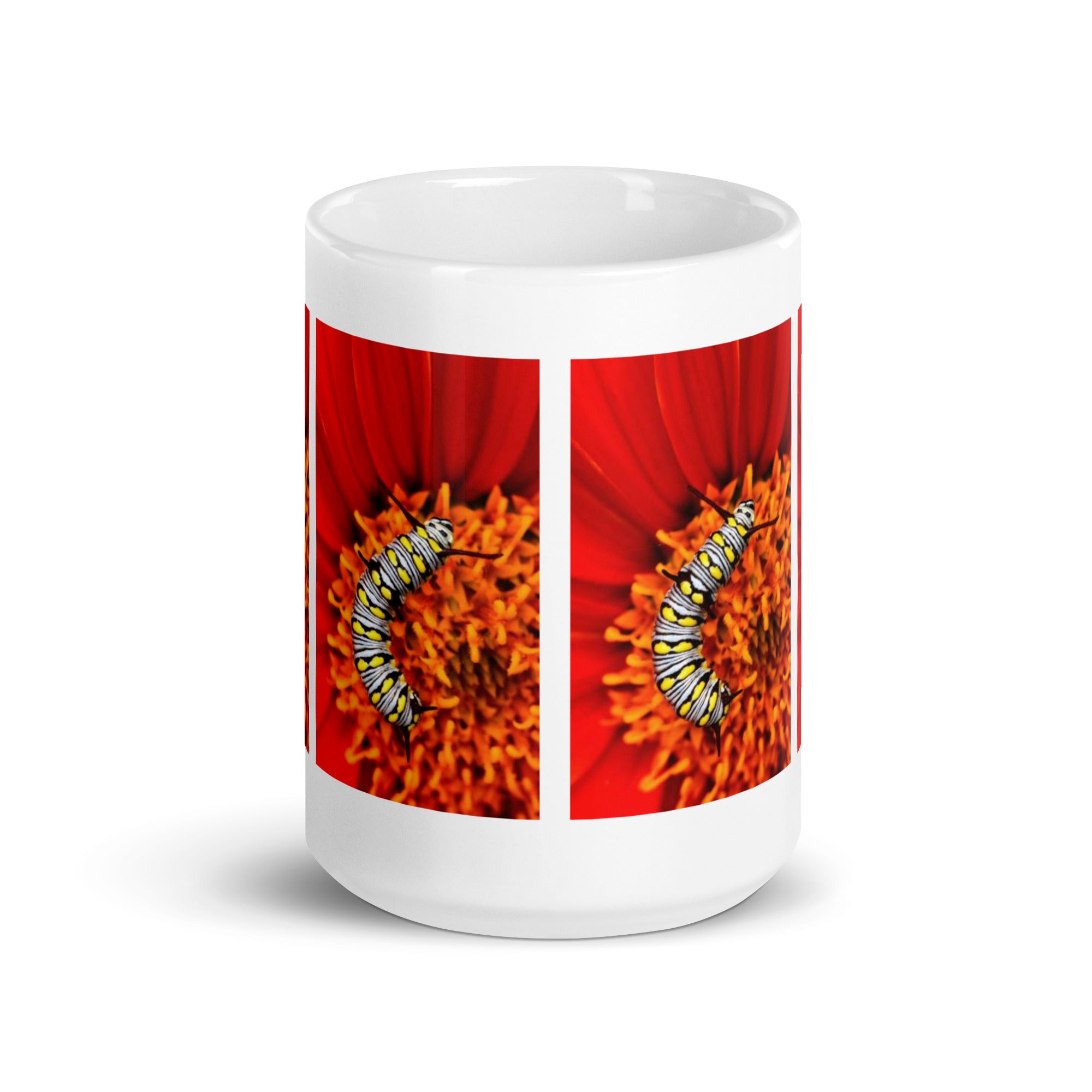 "Caterpillar Mug #1: The Munching Metamorph (Ceramic)"