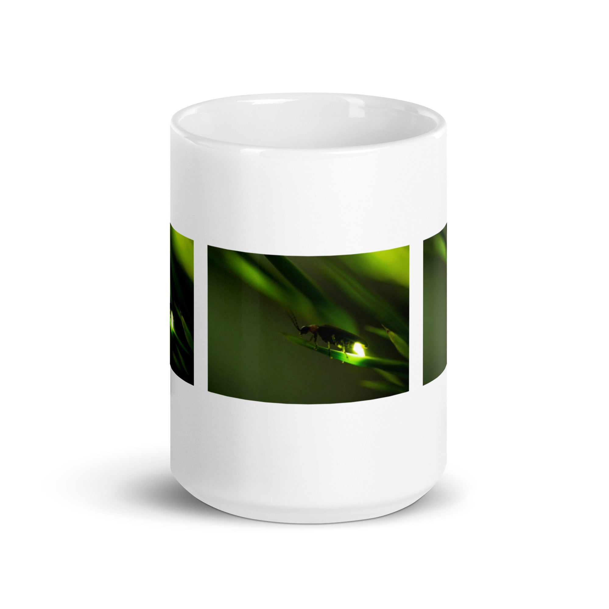 "Firefly & Glowworm Mug #1: The Bioluminescent Beacons (Ceramic)"