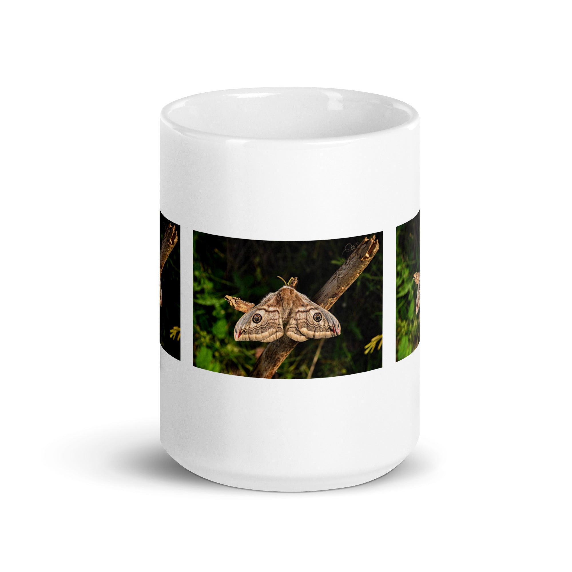 "Moth Mug #1: The Nocturnal Navigator (Ceramic)"