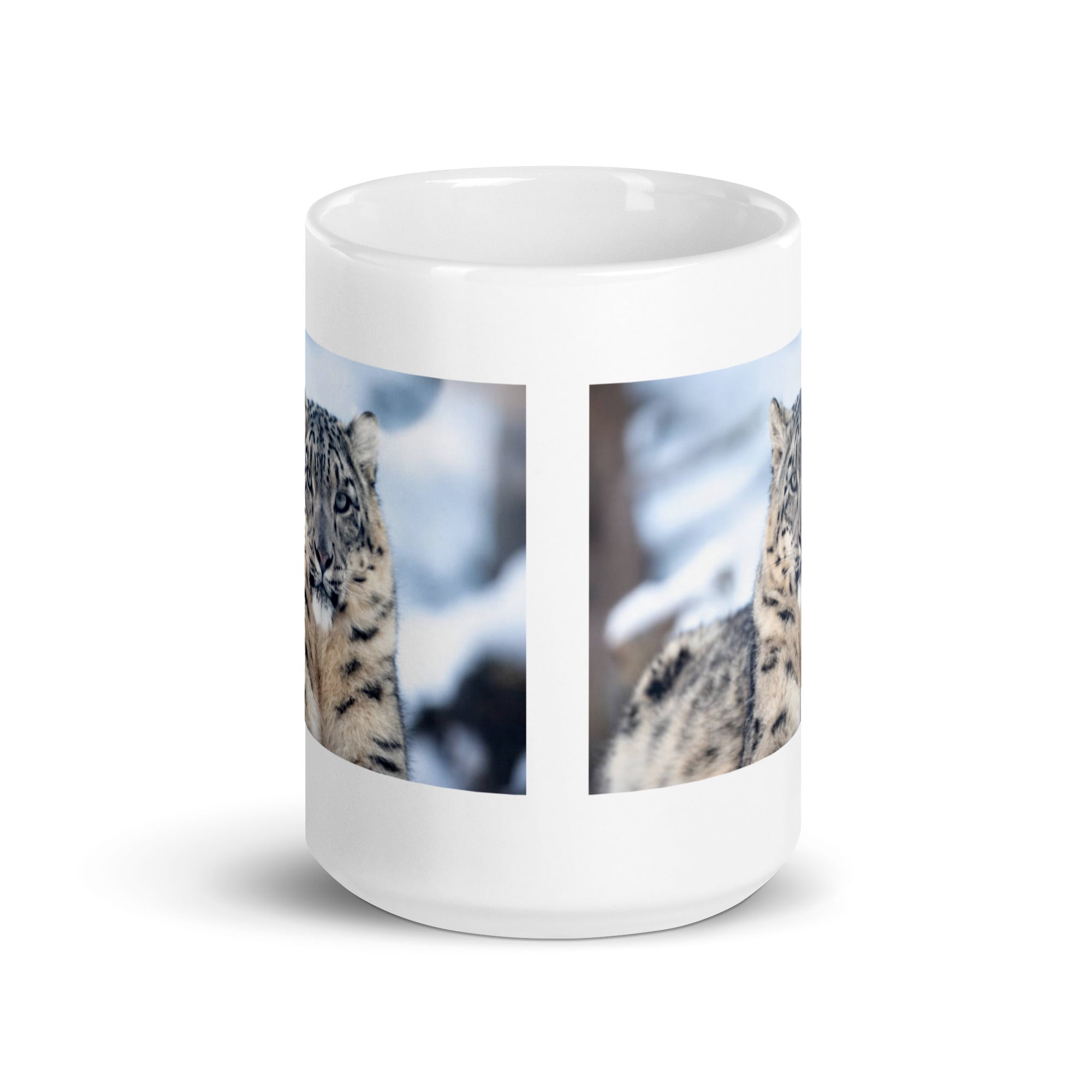 "Snow Leopard Mug #1: The Ghost of the Mountains (Ceramic)"