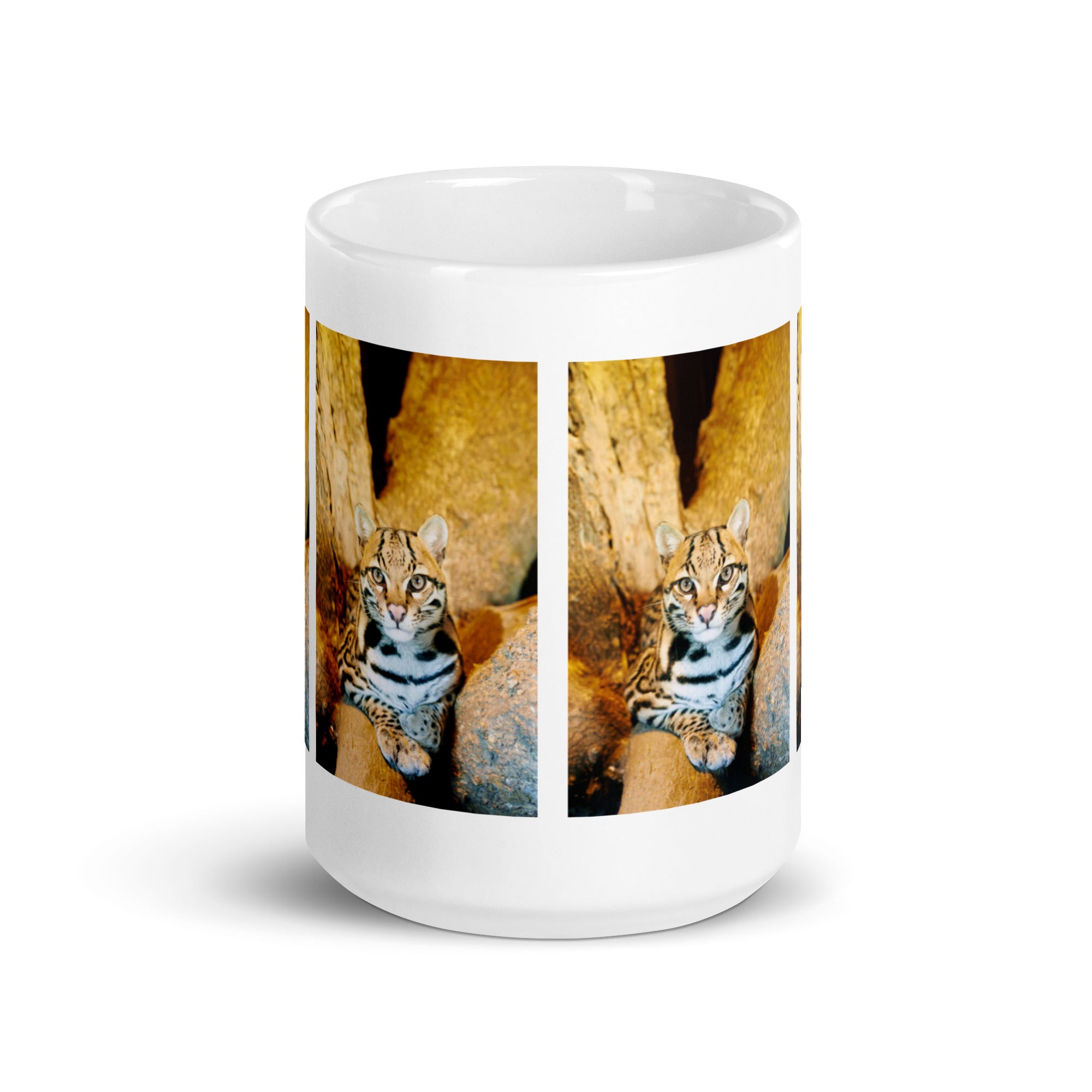 "Ocelot Mug #1: The Nocturnal Prowler (Ceramic)"