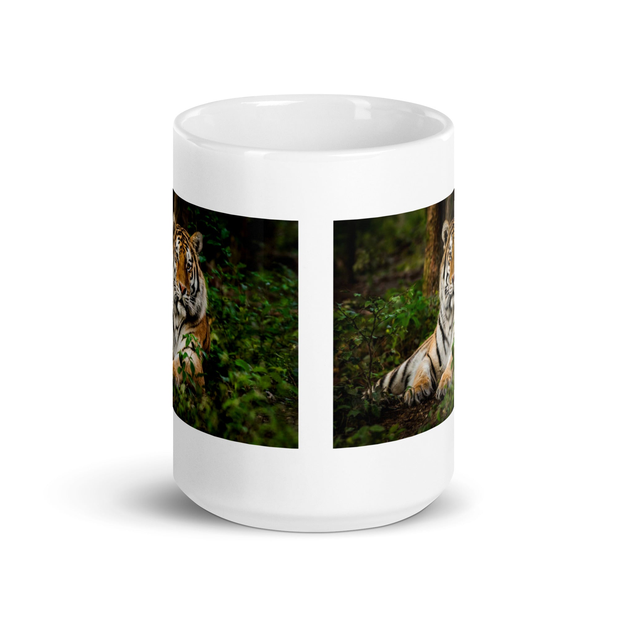 "Tiger Mug #1: The Striped Sovereign (Ceramic)"