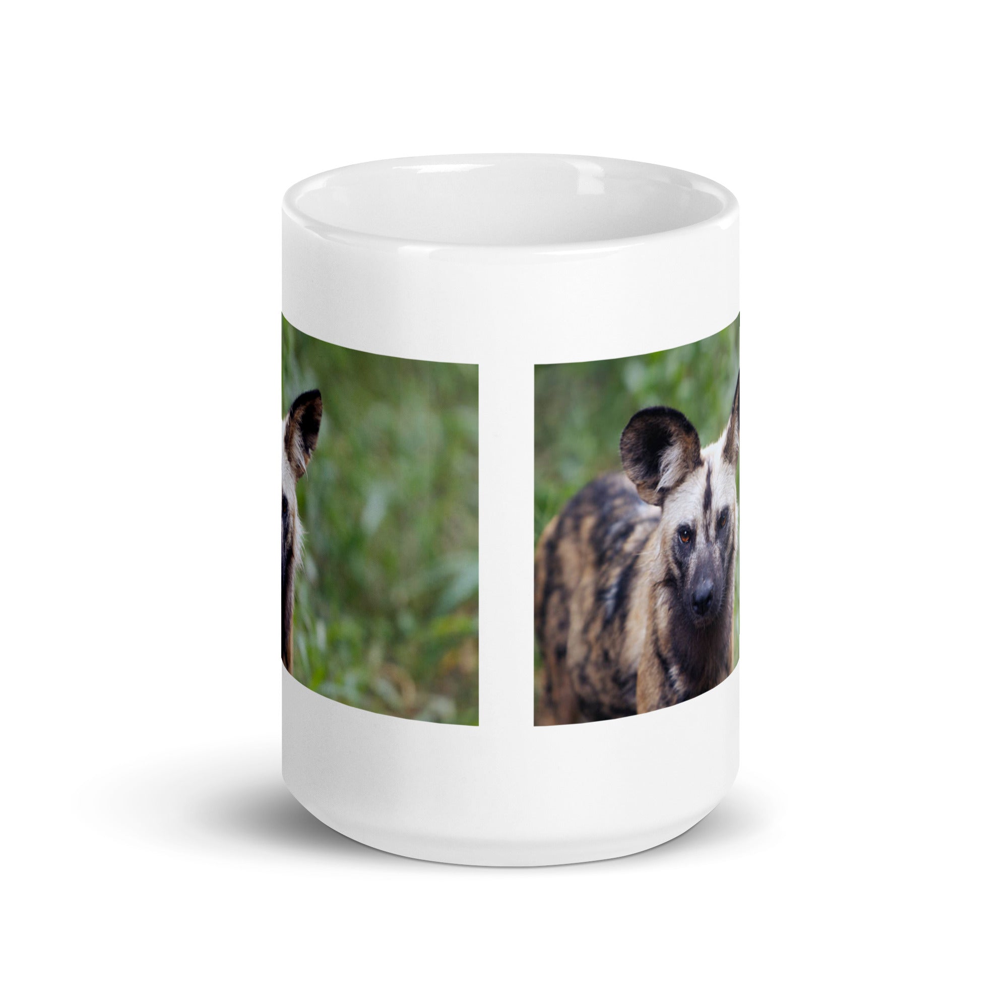 "African Wild Dog Mug #1: The Painted Pack Hunter (Ceramic)"