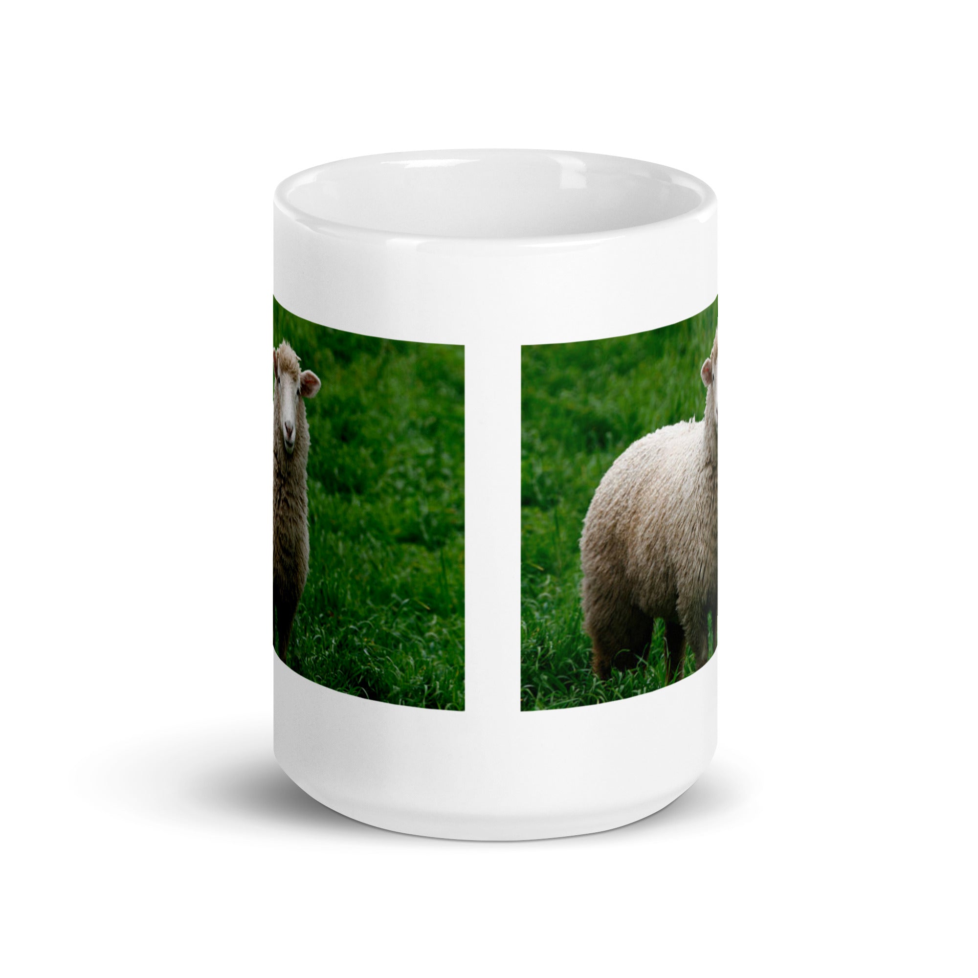 "Sheep Mug #1: The Wooly Wanderer (Ceramic)"