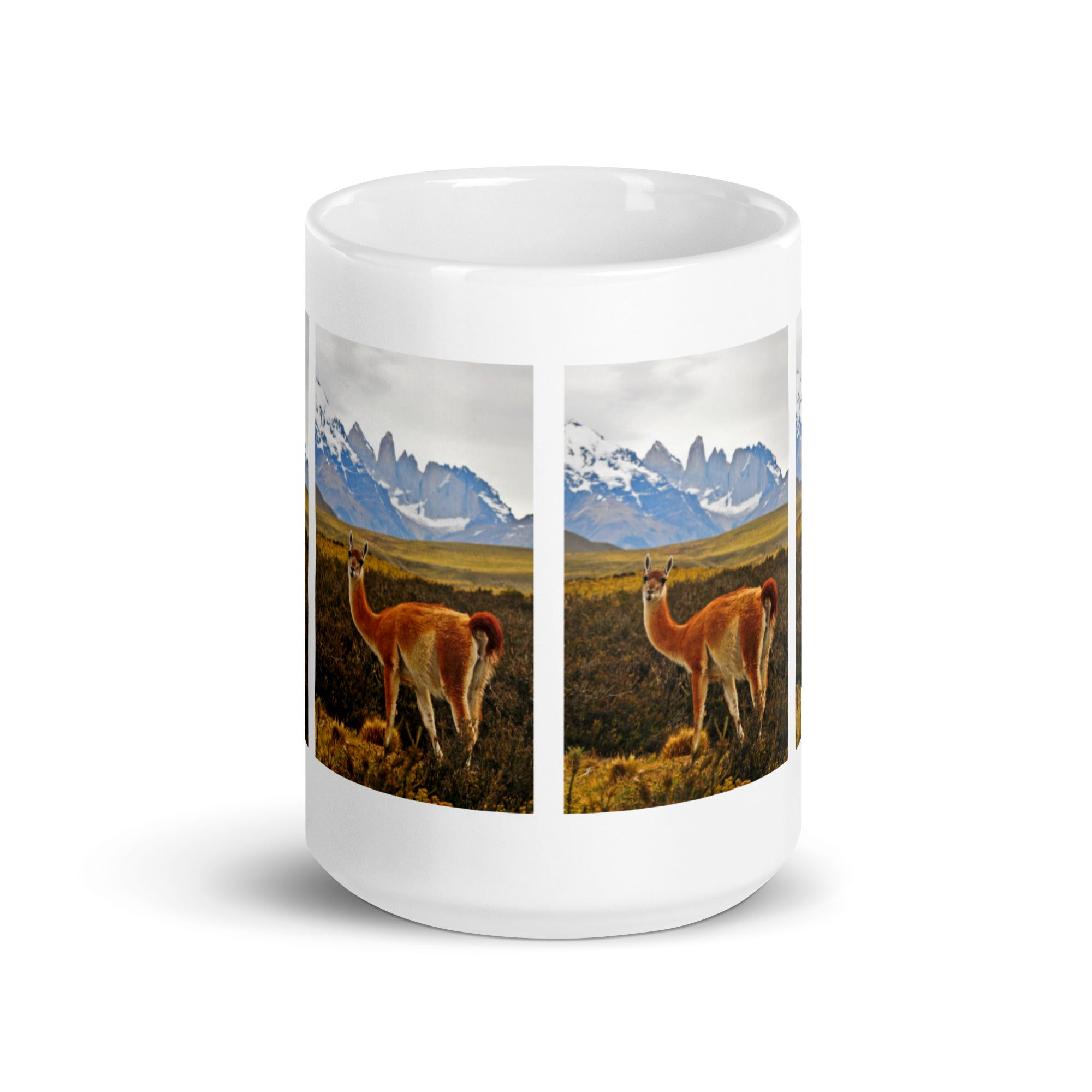 "Guanaco Mug #1: The High-Altitude Nomad (Ceramic)"