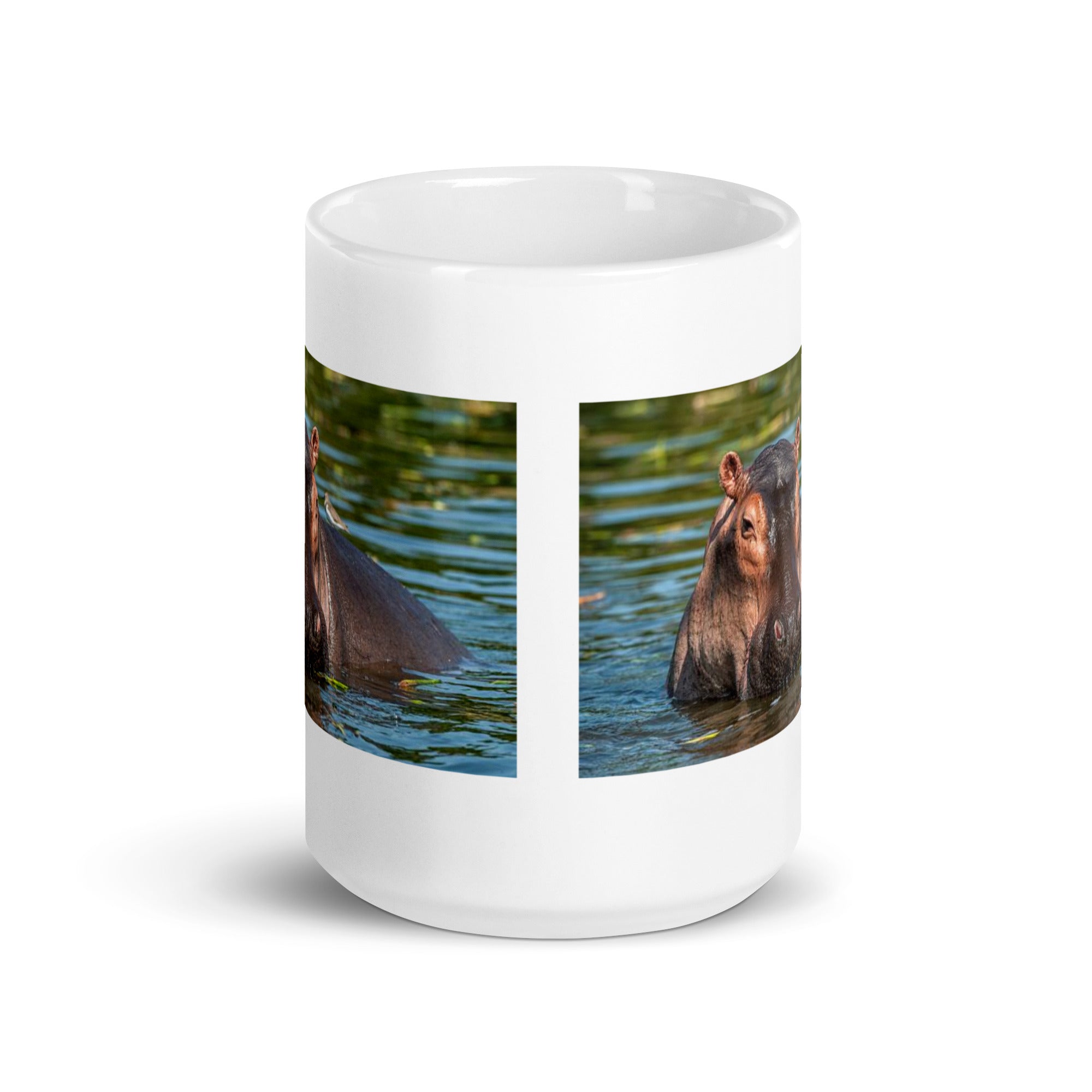 "Hippopotamus Mug #1: The River Behemoth (Ceramic)"