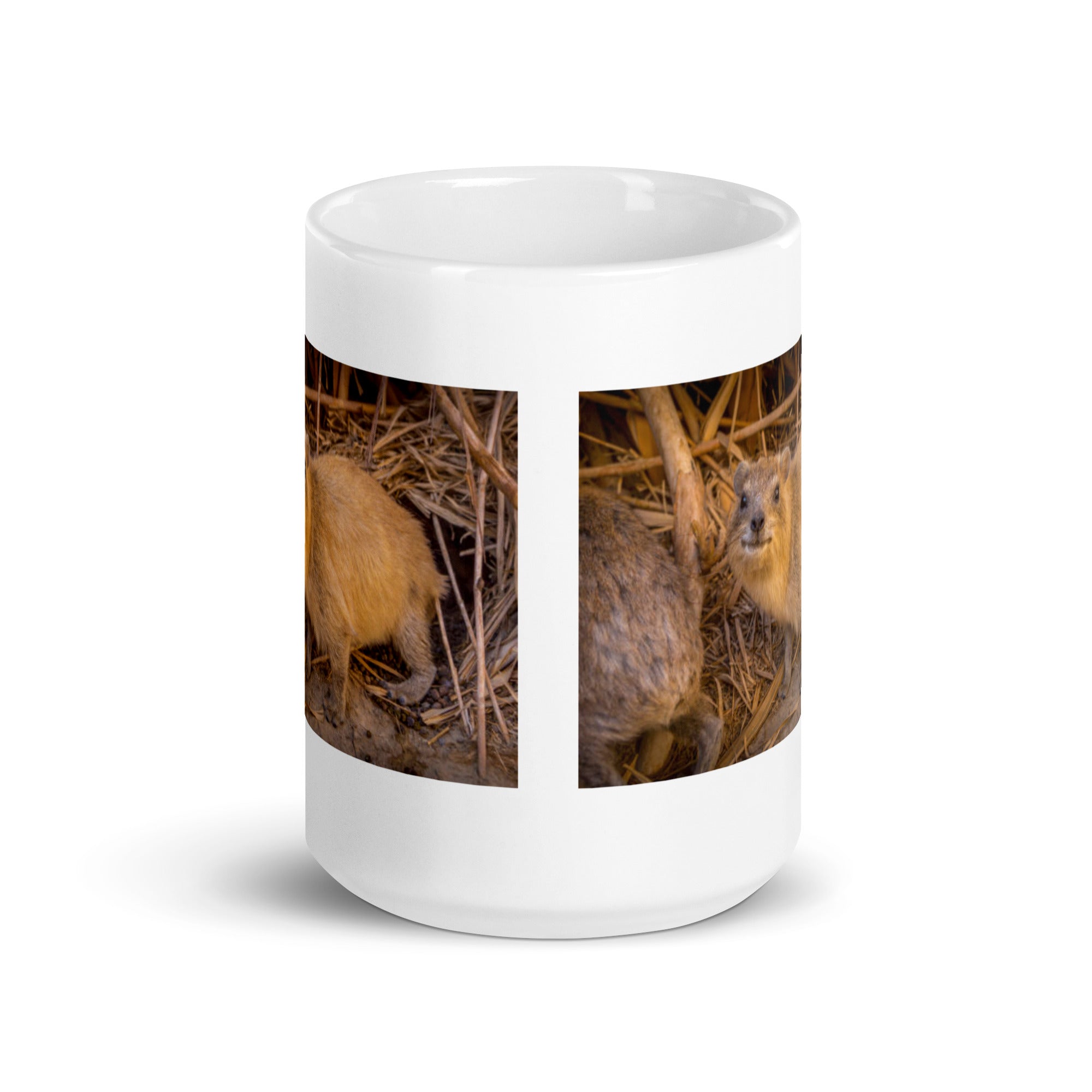 "Hyrax Mug #1: The Rock-Dwelling Relative (Ceramic)"