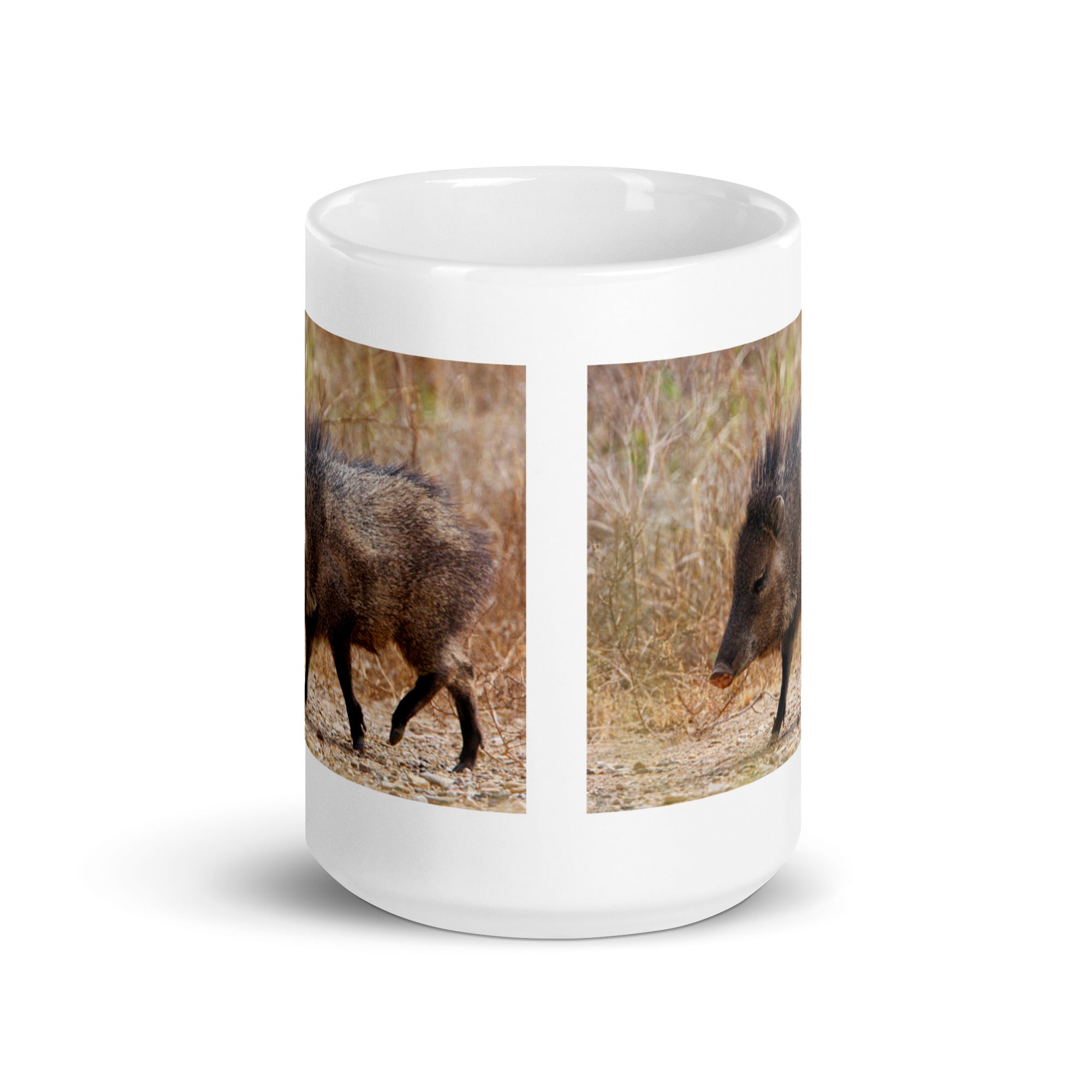 "Peccary Mug #1: The Bristly Browser (Ceramic)"