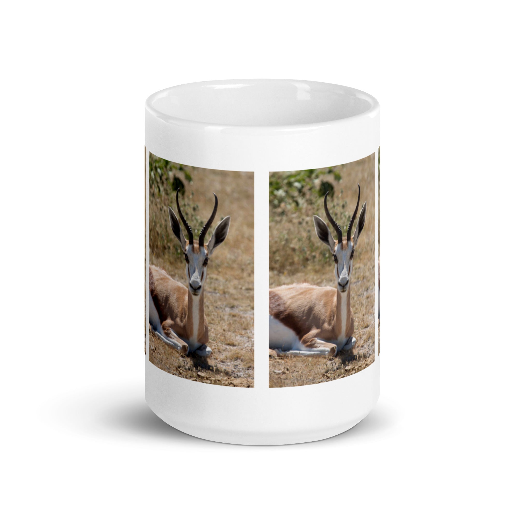 "Springbok Mug #1: The Pronking Gazelle (Ceramic)"