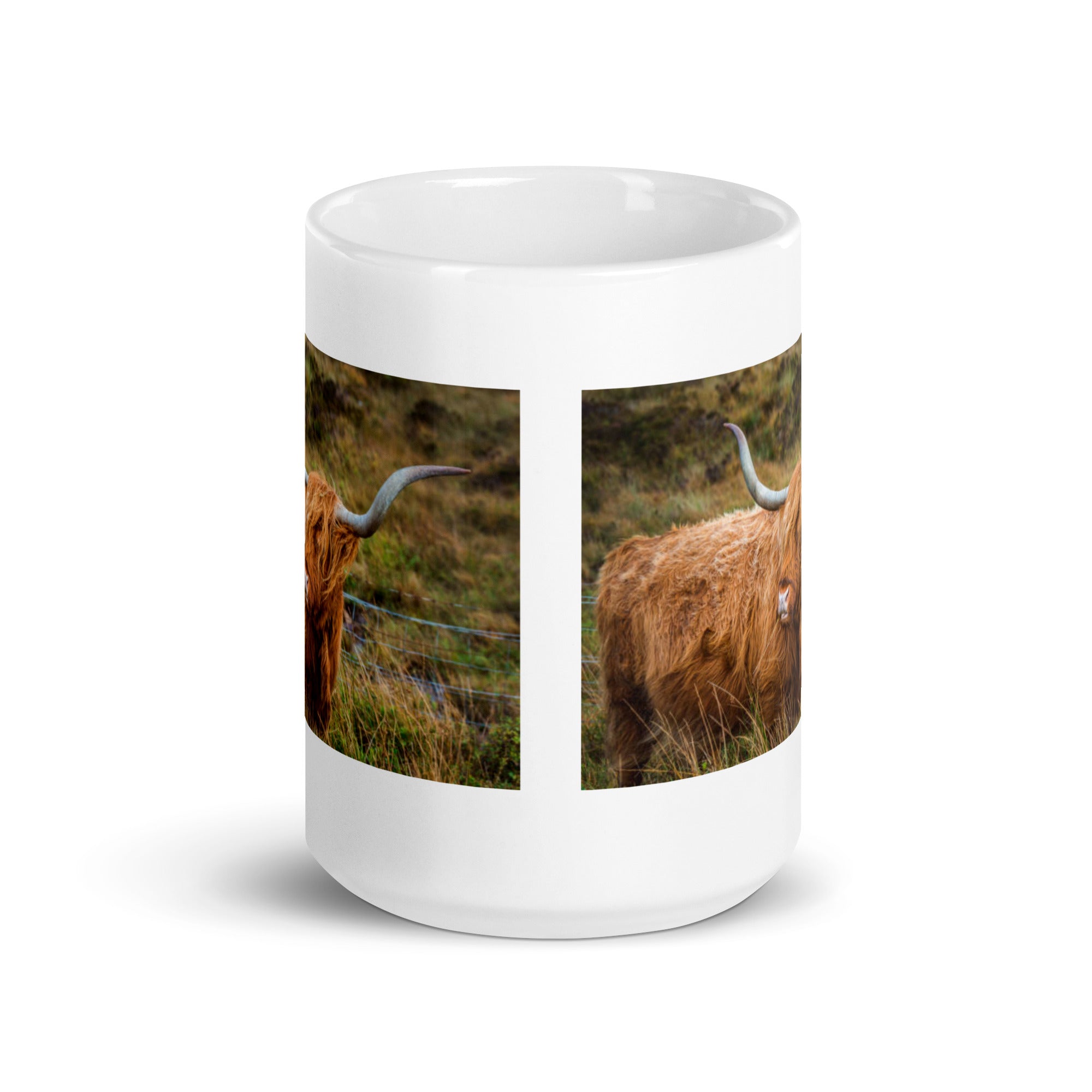 "Yak Mug #1: The High-Altitude Shaggy Beast (Ceramic)"