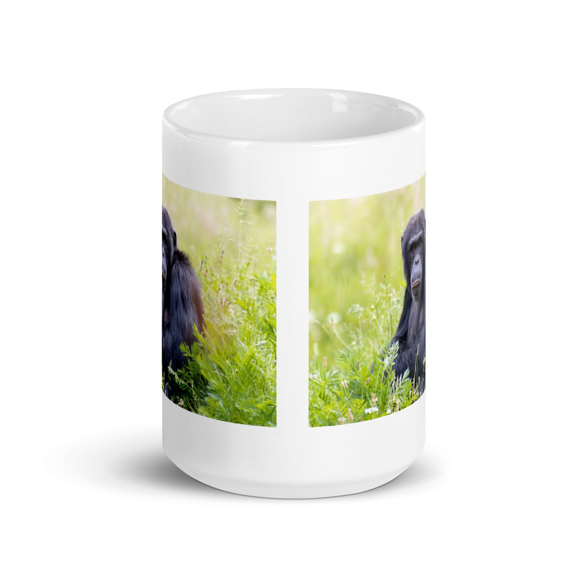 "Bonobo Mug #1: The Peace-Loving Primate (Ceramic)"