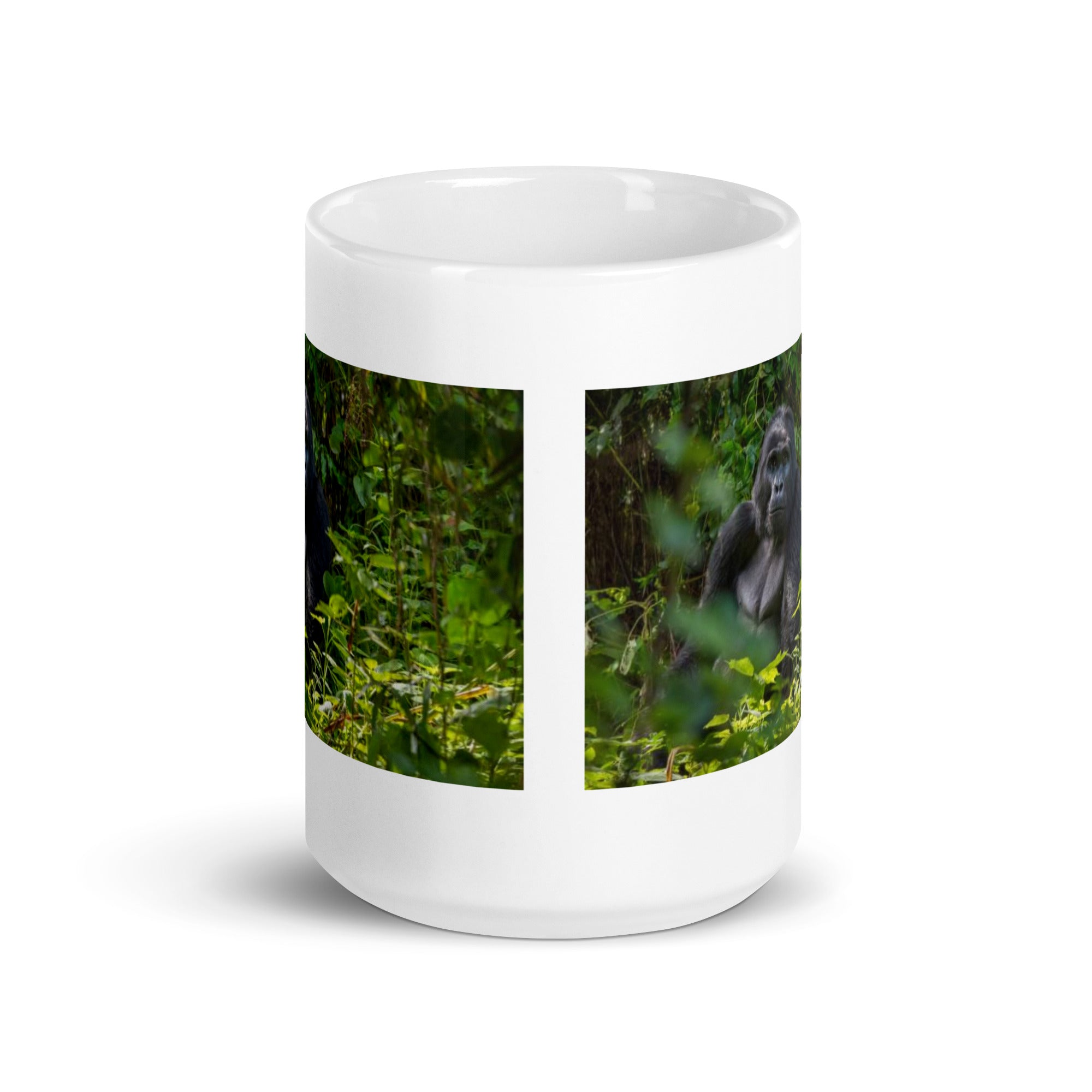 "Gorilla Mug #1: The Gentle Giant of the Forest (Ceramic)"