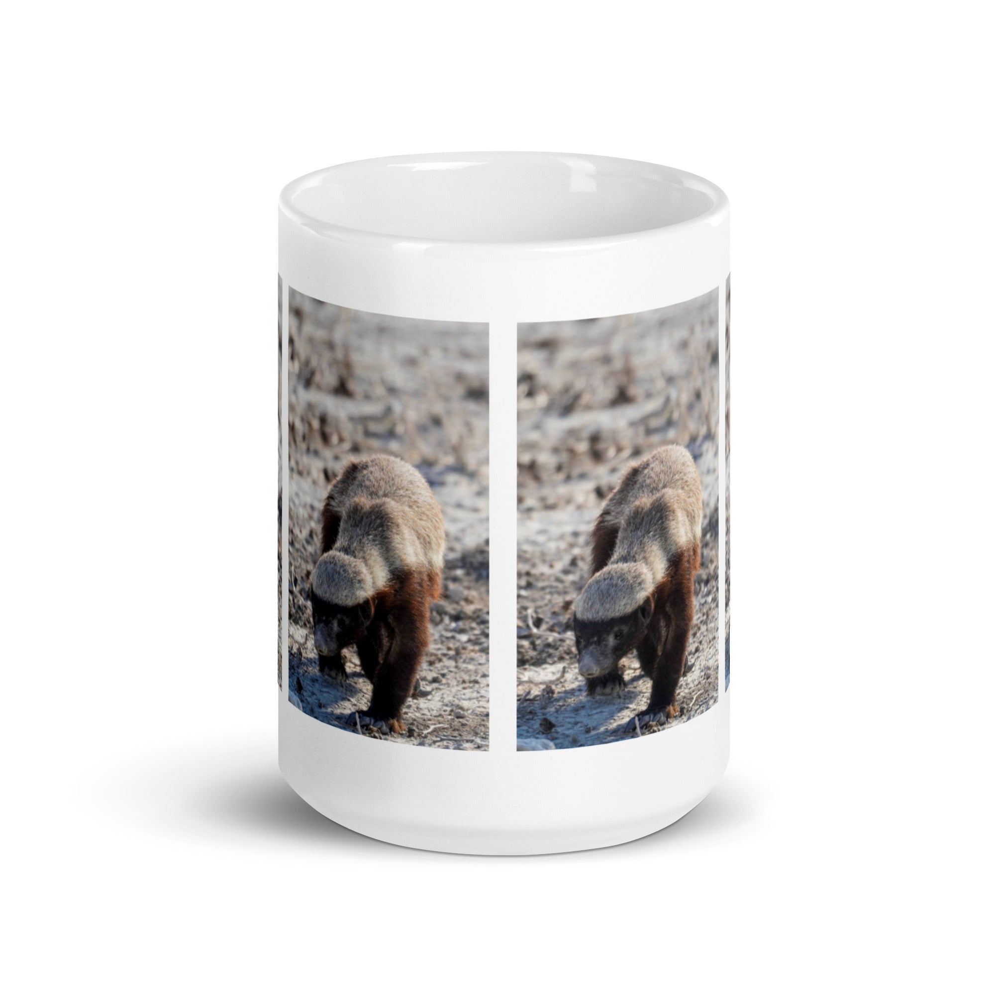 Honey Badger Mug #1: The Fearless Forager (Ceramic)